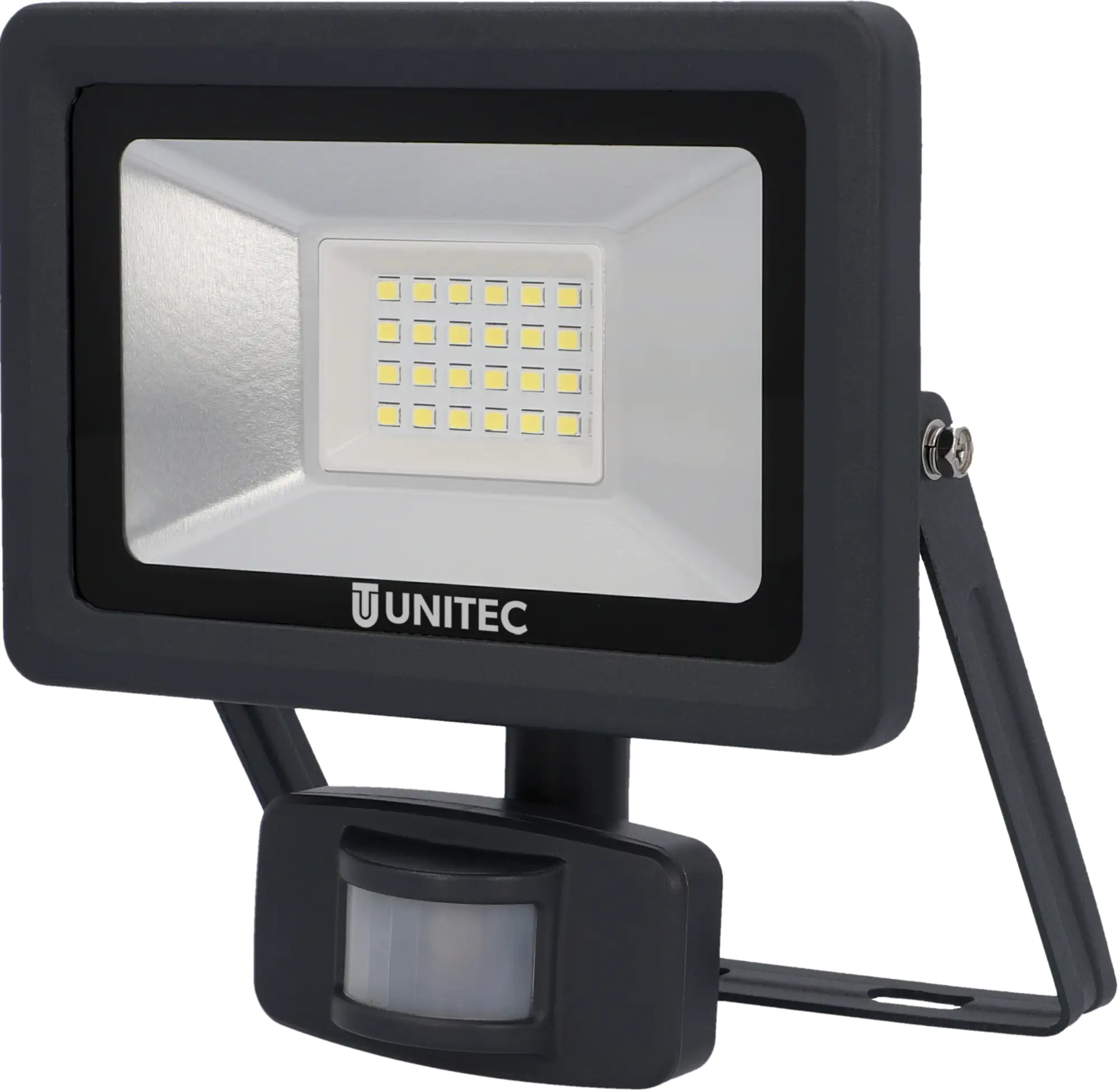 UniTec LED Strahler anthrazit mit Bewegungsmelder 14 W 1700 lm UniTec LED Strahler anthrazit mit Bewegungsmelder 14 W 1700 lm