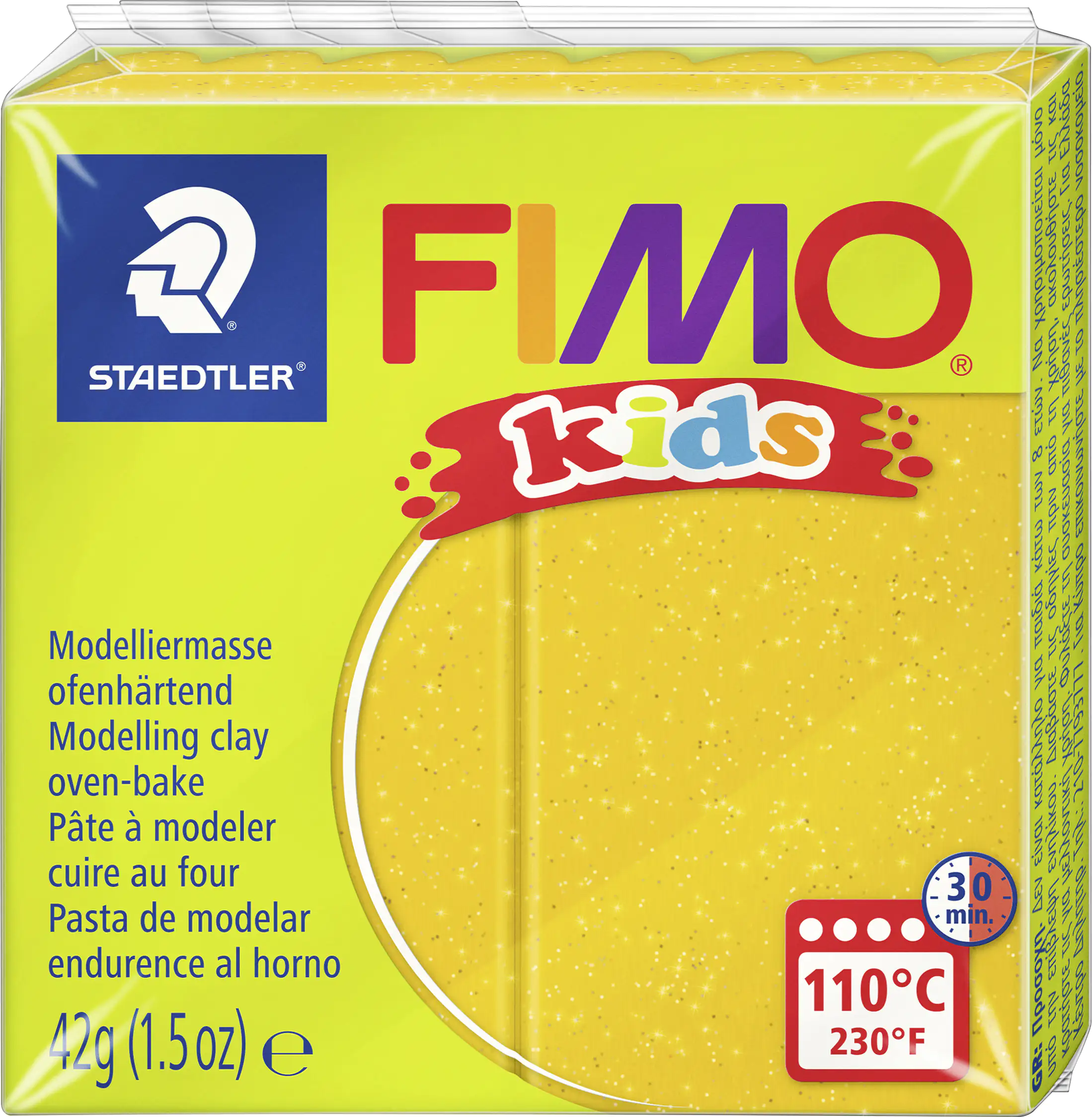 4007817805169 Fimo Kids Modelliermasse glitter gold