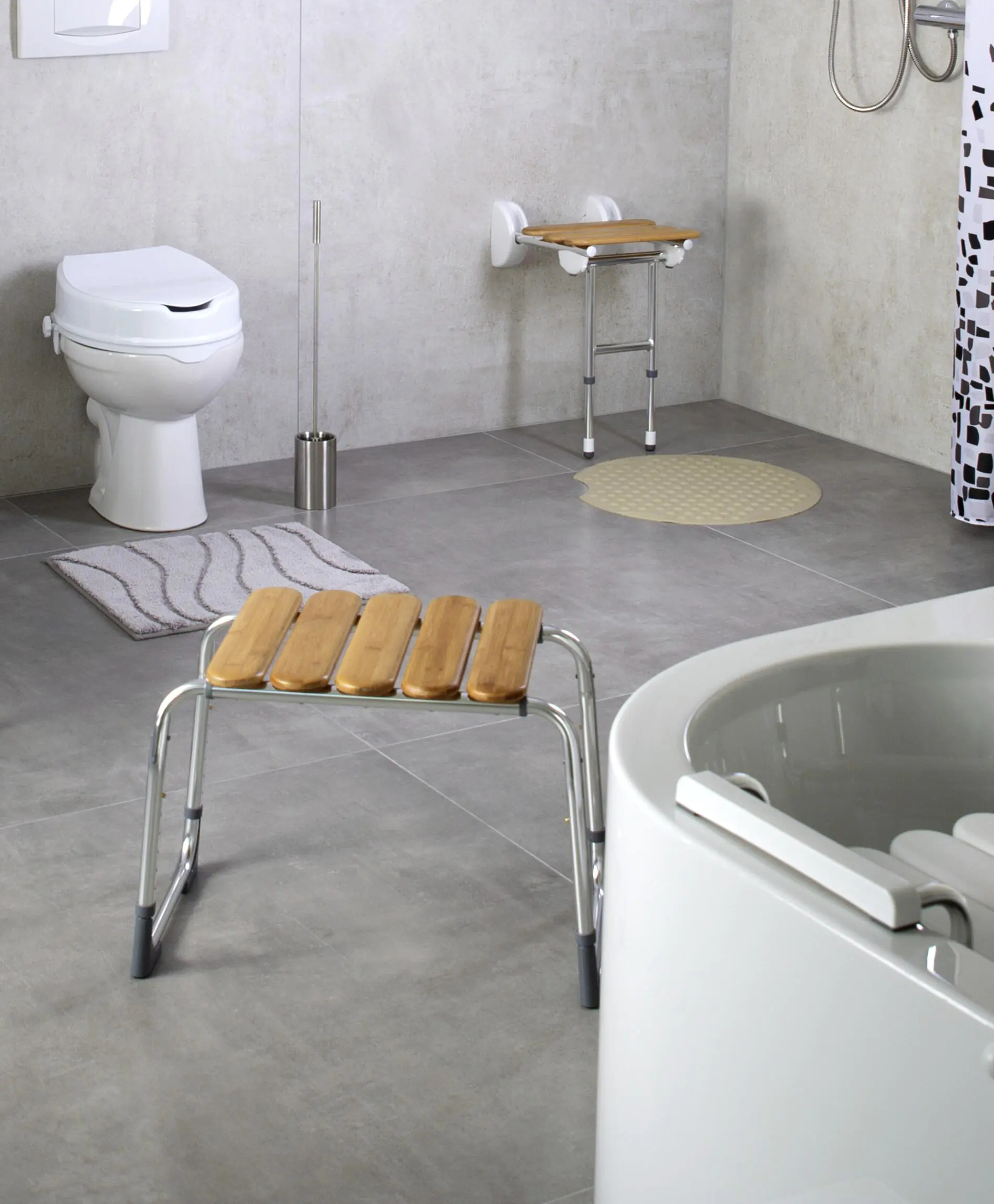 Ridder Bad-Hocker Pro, natur, höhenverstellbar,