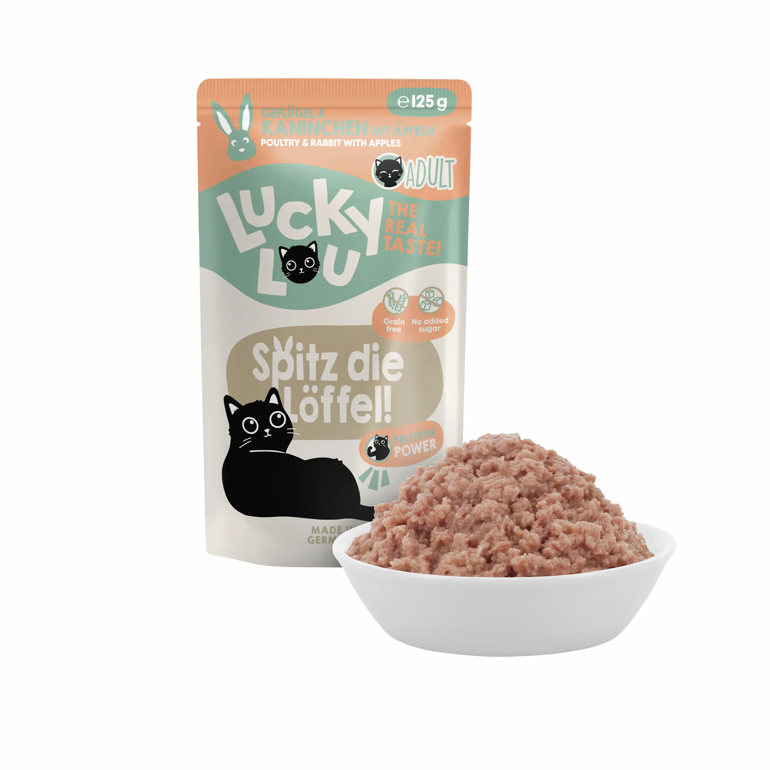 Lucky Lou Lifestage Adult Geflügel und Kaninchen 125g Lucky Lou Lifestage Adult Geflügel und Kaninchen 125g
