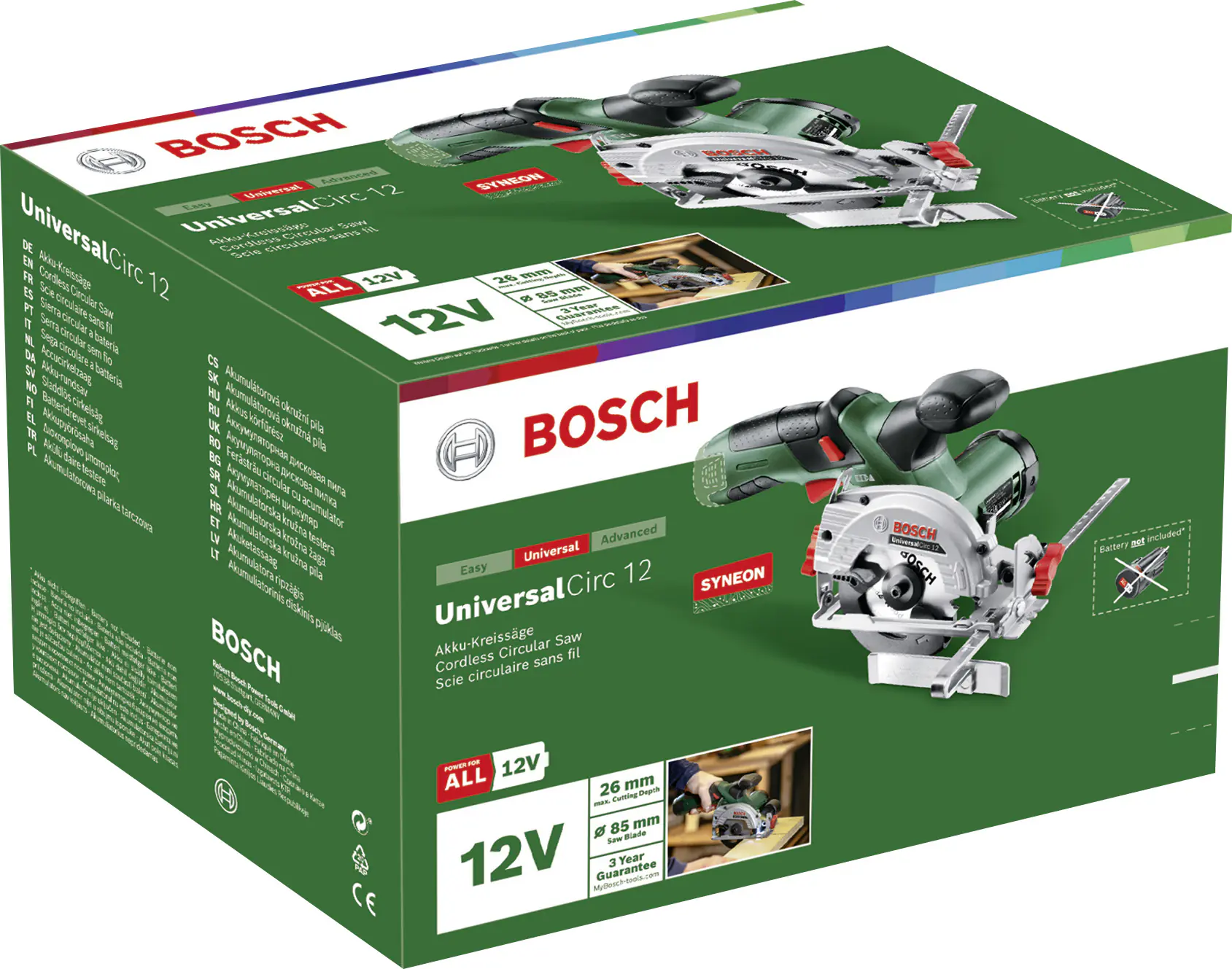 Bosch Akku-Kreissäge UniversalCirc 12 V