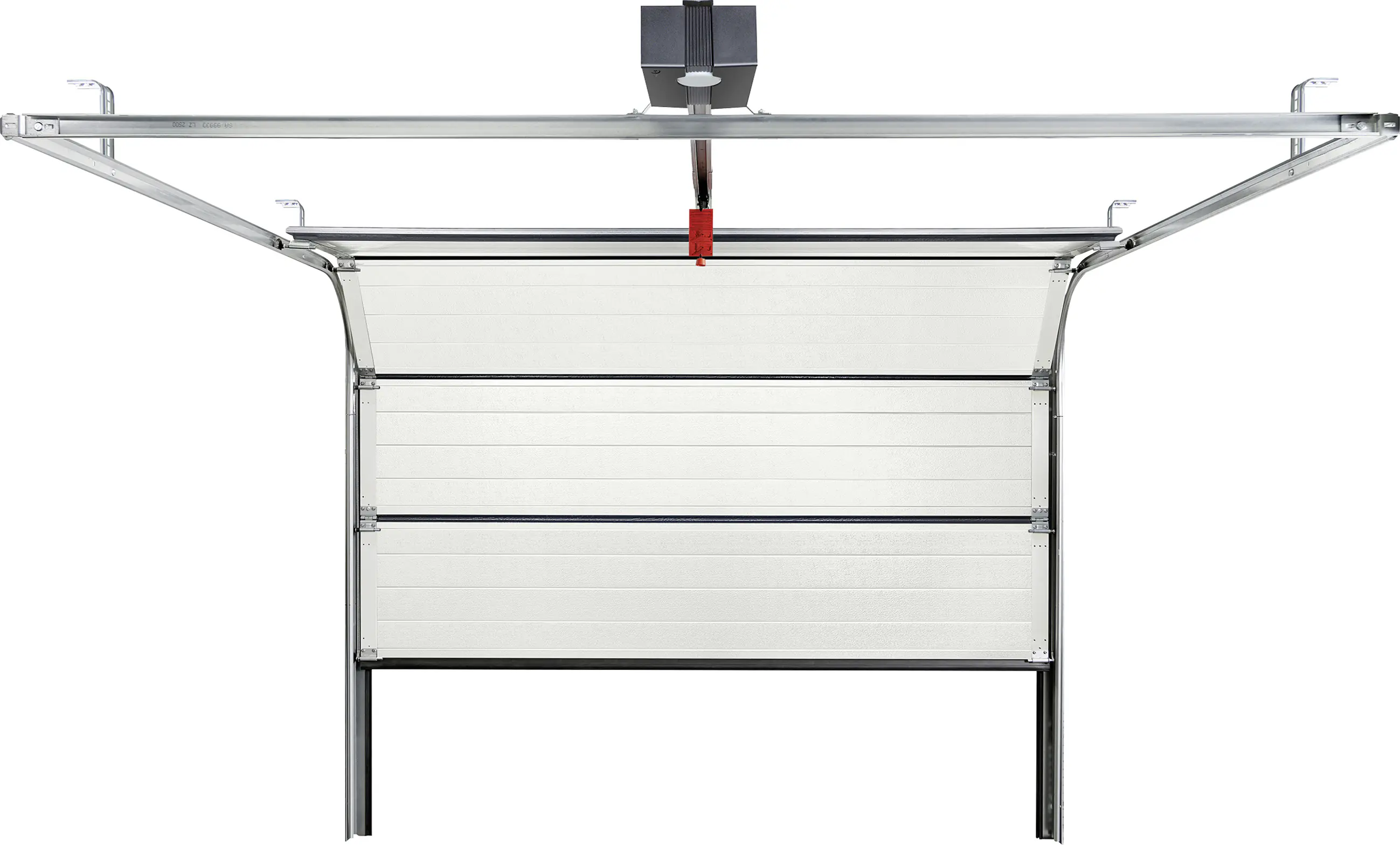 IsoMatic Garagen-Sektionaltor 250 x 212,5 cm anthrazitgrau Inkl. Torantrieb