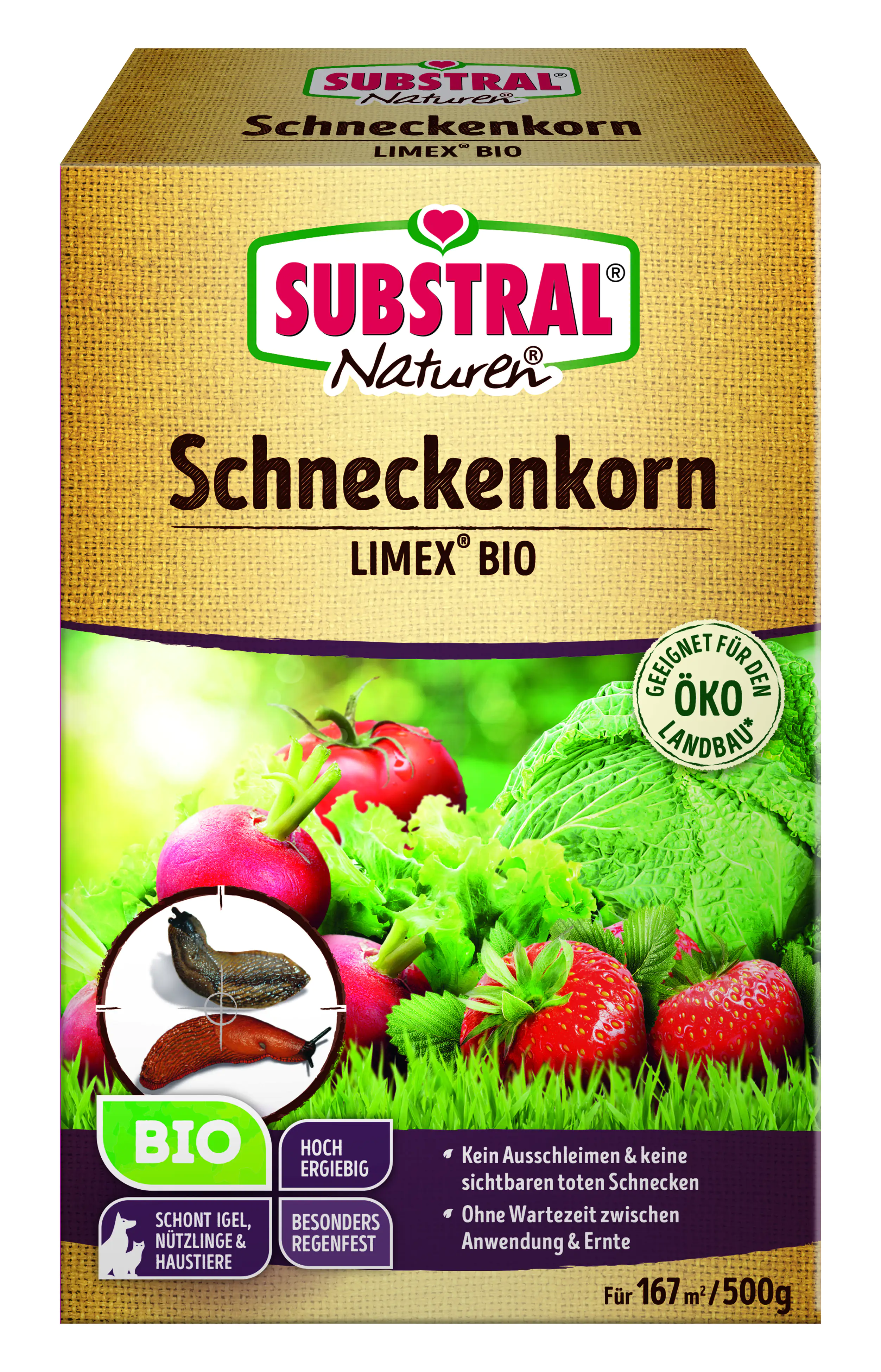 Substral Naturen Schneckenkorn Limex Bio 500g kaufen Globus Baumarkt