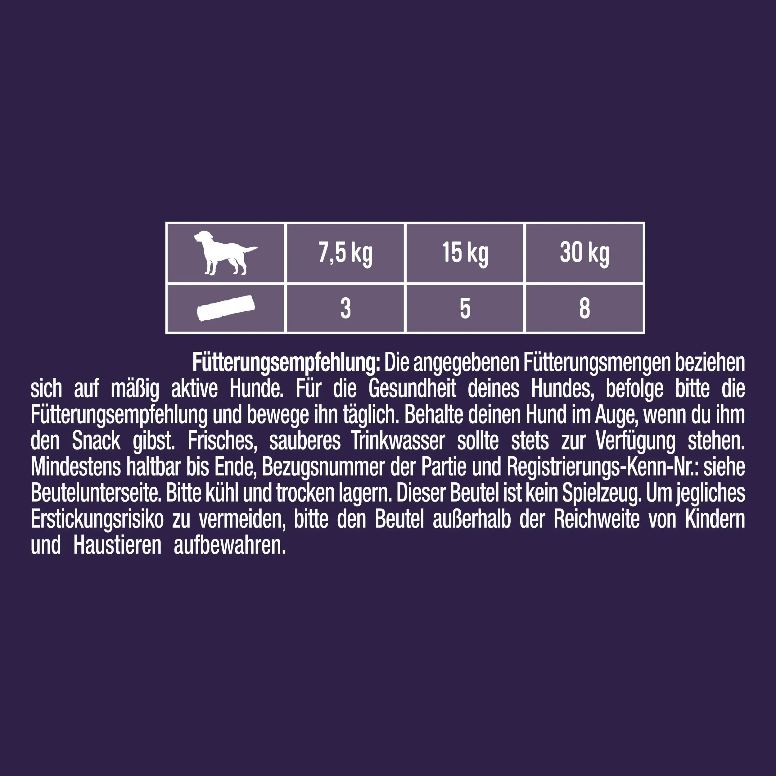 Adventuros reich an Hirsch mit Urkorn und Superfoods 90 g