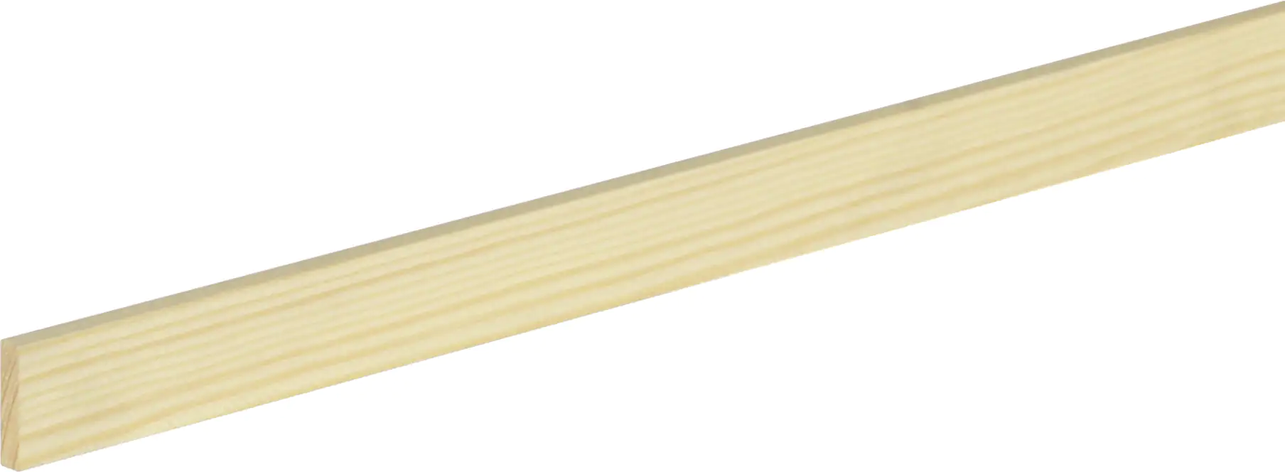 FN Neuhofer Flachleiste 240 cm 19 x 5 mm Fichte/Kiefer