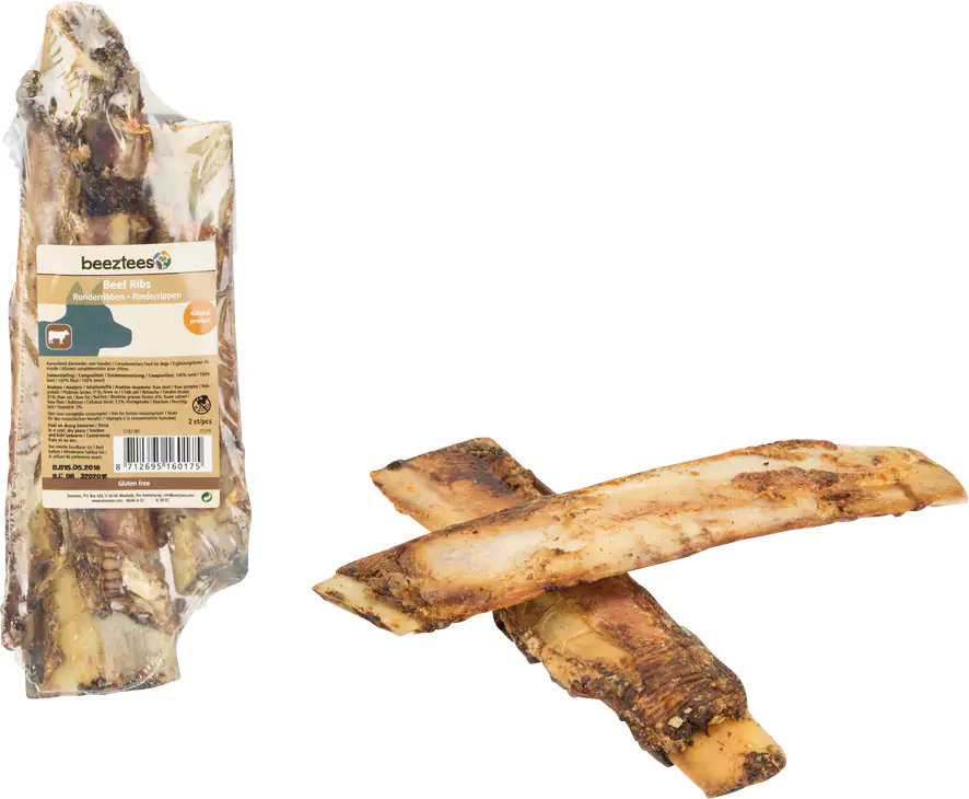 Beeztees Rinderrippe 2 Stück