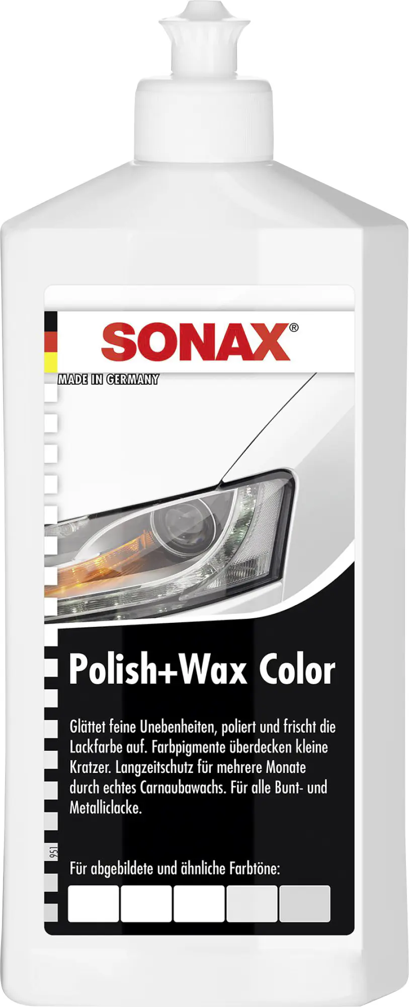 Sonax Polish & Wax Color weiß 500ml