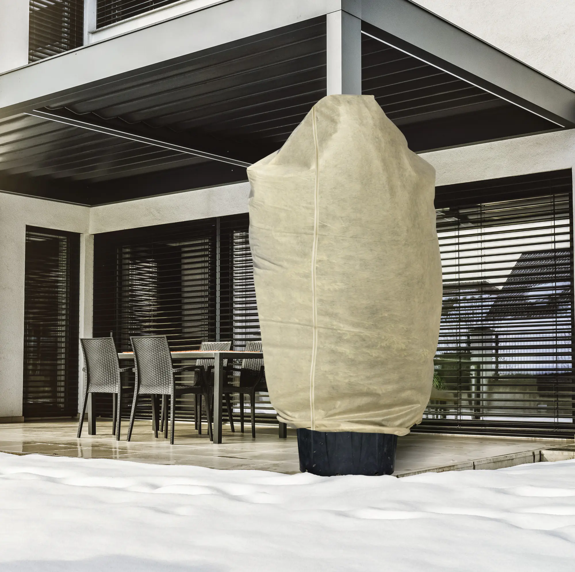 Windhager Vlieshaube Super-Protect XXL 2 x 2,4 m, beige