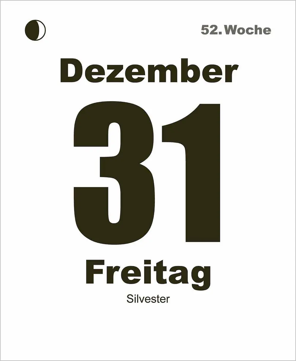 Korsch Kalender Tages-Abreißkalender 2027 