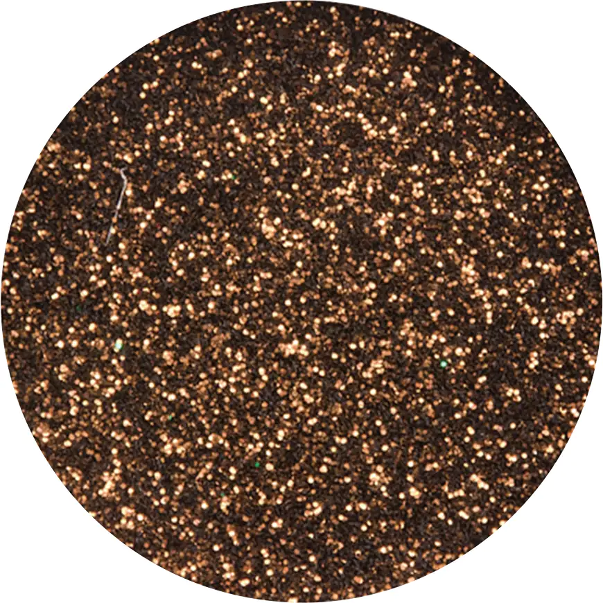 Glorex Brillant-Glitter fine braun 10 g