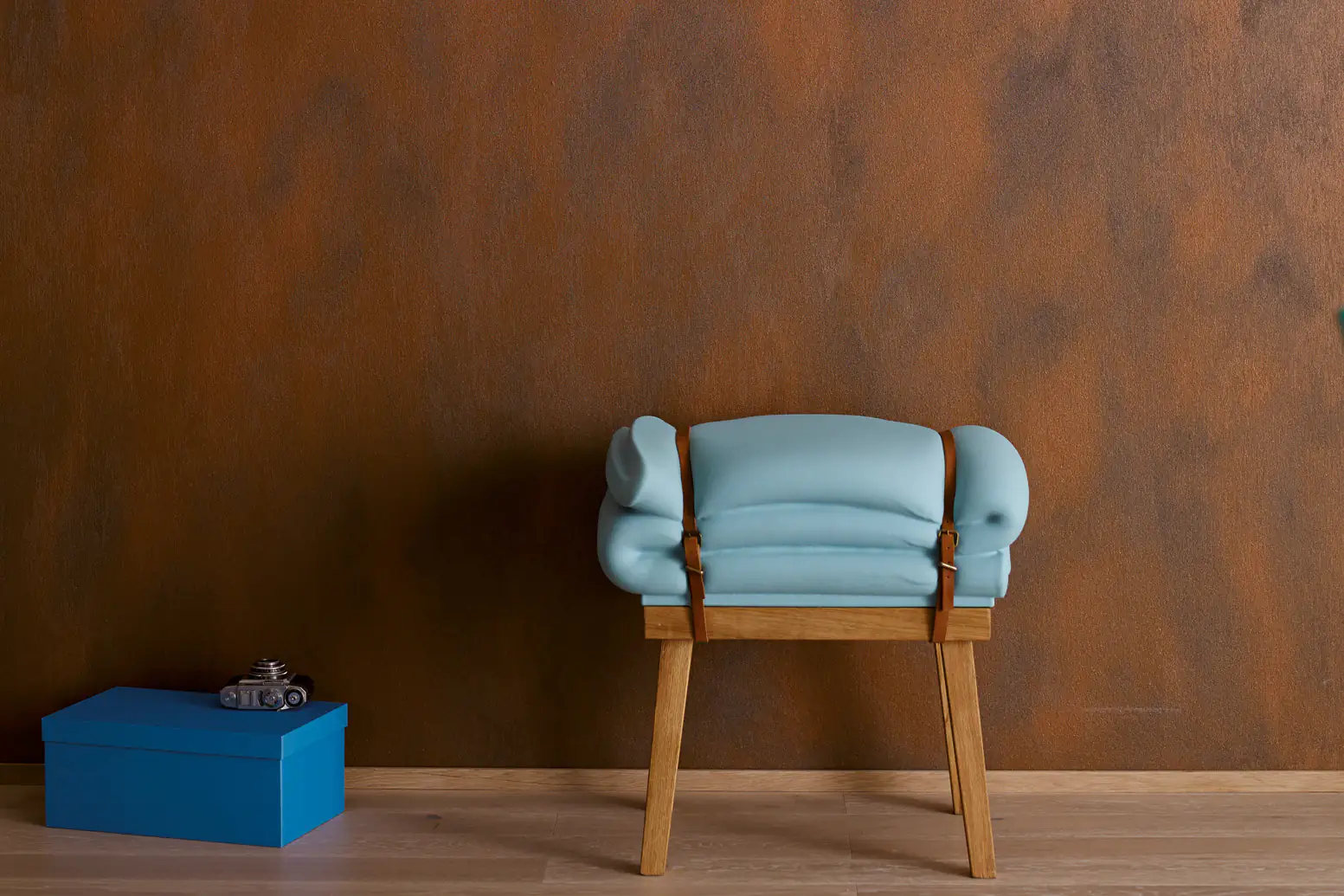 Alpina Innenfarbe Rost-Optik 0,7 L rostbraun und 0,5 L rostorange, glänzend