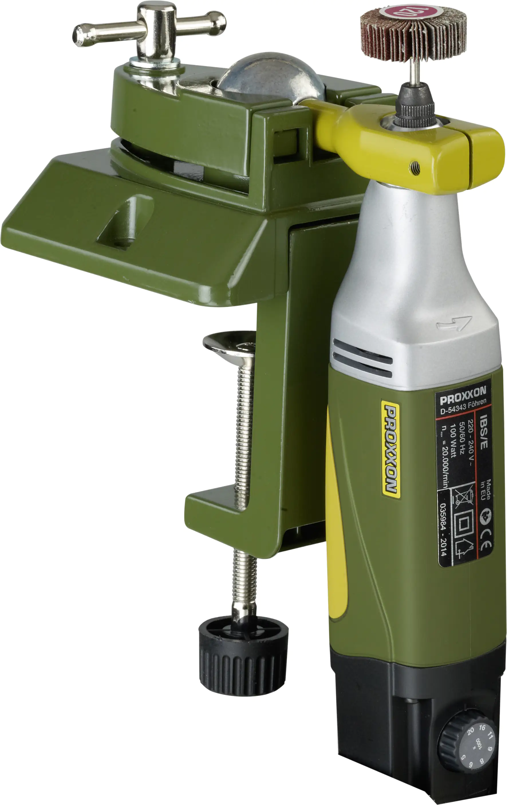 Proxxon Micromot Universalhalter mit Zwinge Proxxon Micromot Universalhalter mit Zwinge