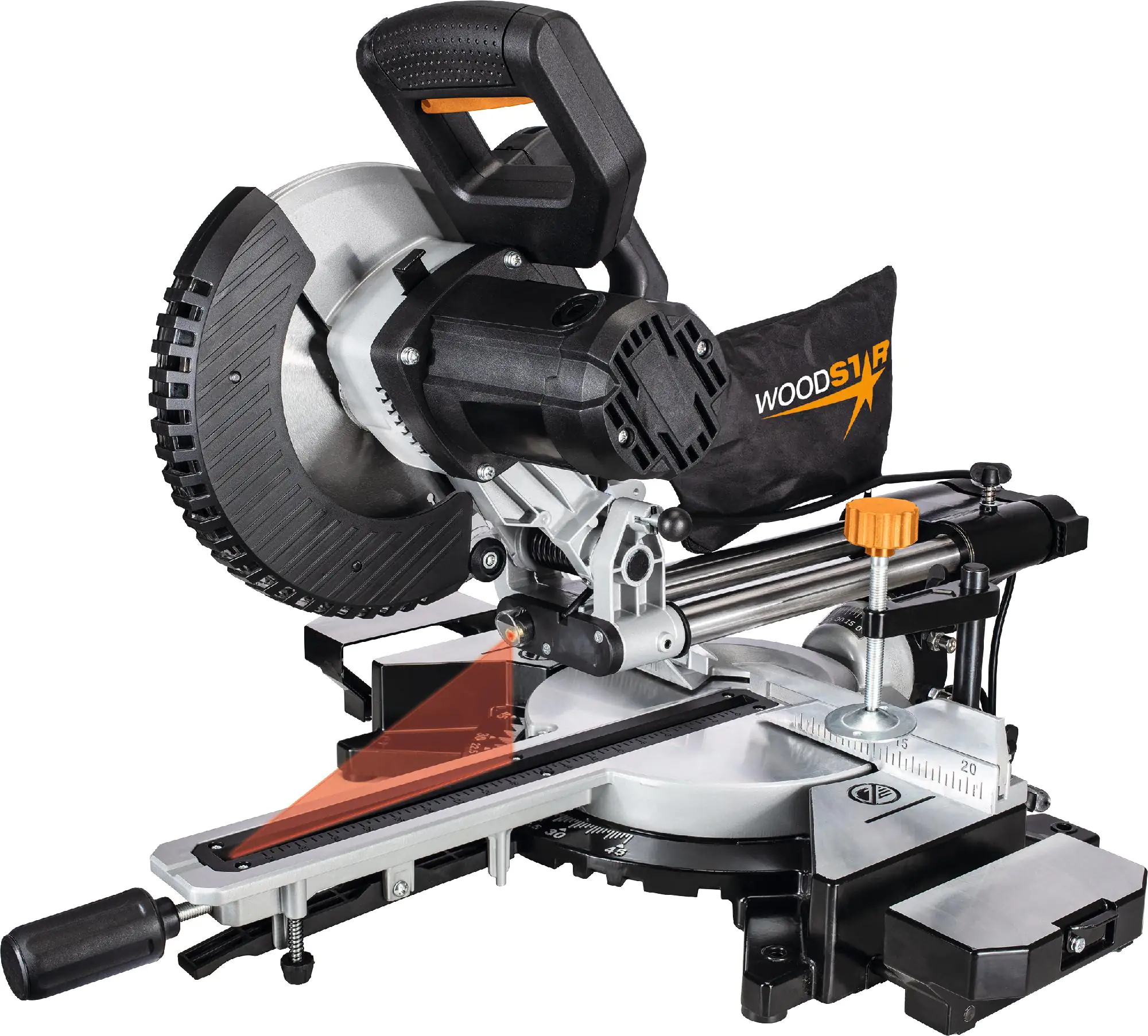 Woodster Kappzugsäge SL 90 LXU 2000 W Ø 216 mm Laser Woodster Kappzugsäge SL 90 LXU 2000 W Ø 216 mm Laser