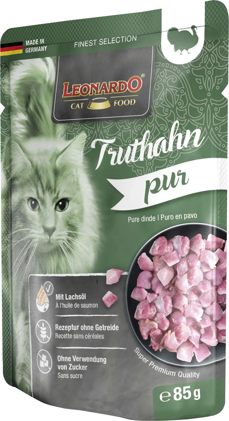 Leonardo Katzennassfutter Truthahn pur 85 g Leonardo Katzennassfutter Truthahn pur 85 g
