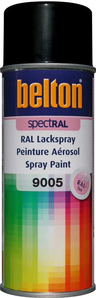 Belton Spectral Lackspray 400 ml tiefschwarz