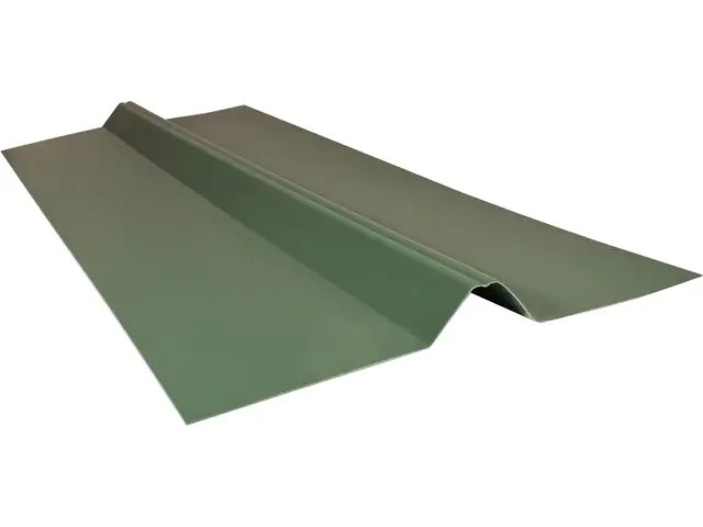 PVC-Universalanschluss Firsthaube 110 x 44 cm grün