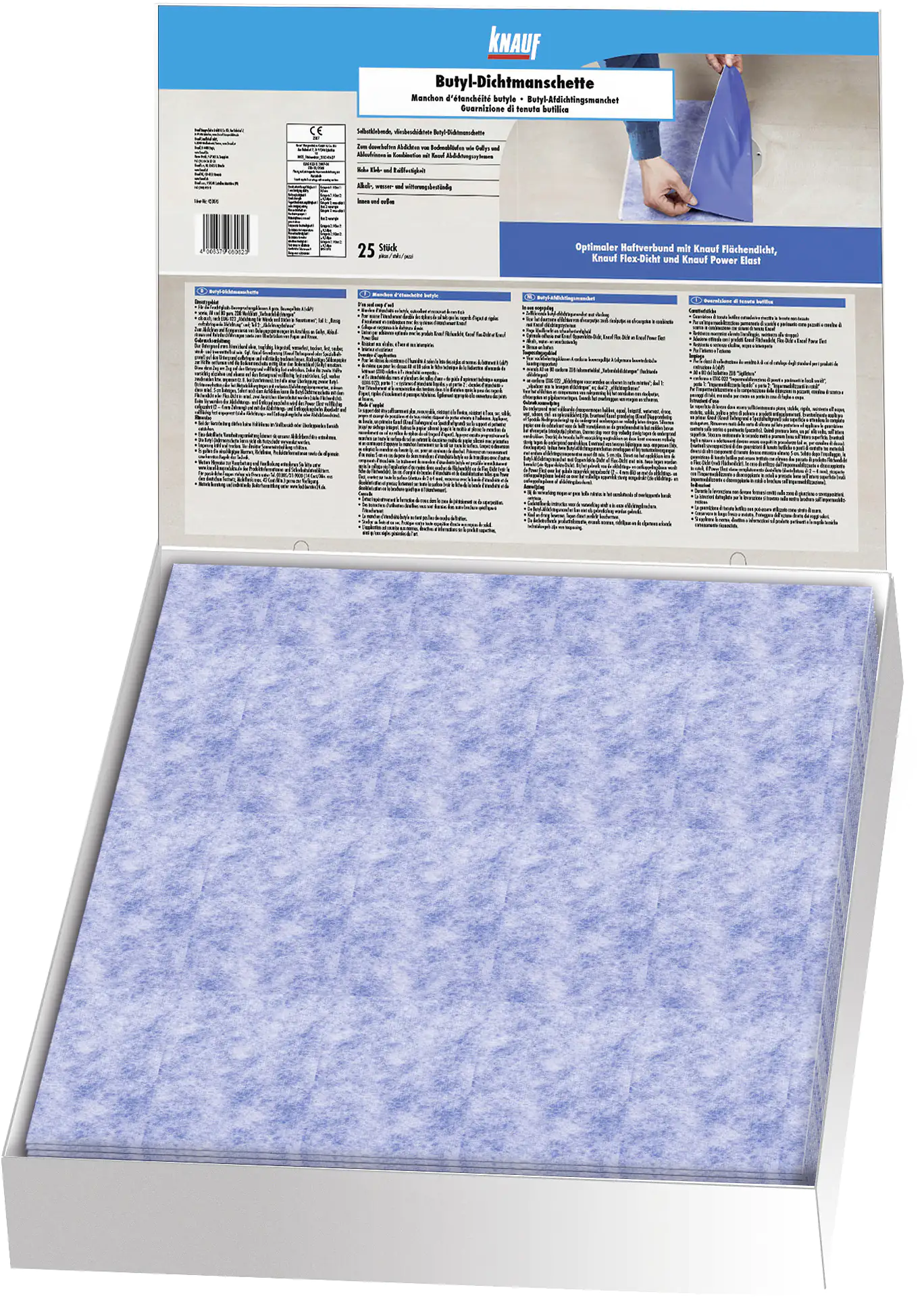 Knauf Butyl-Dichtmanschette 37 x 37 cm