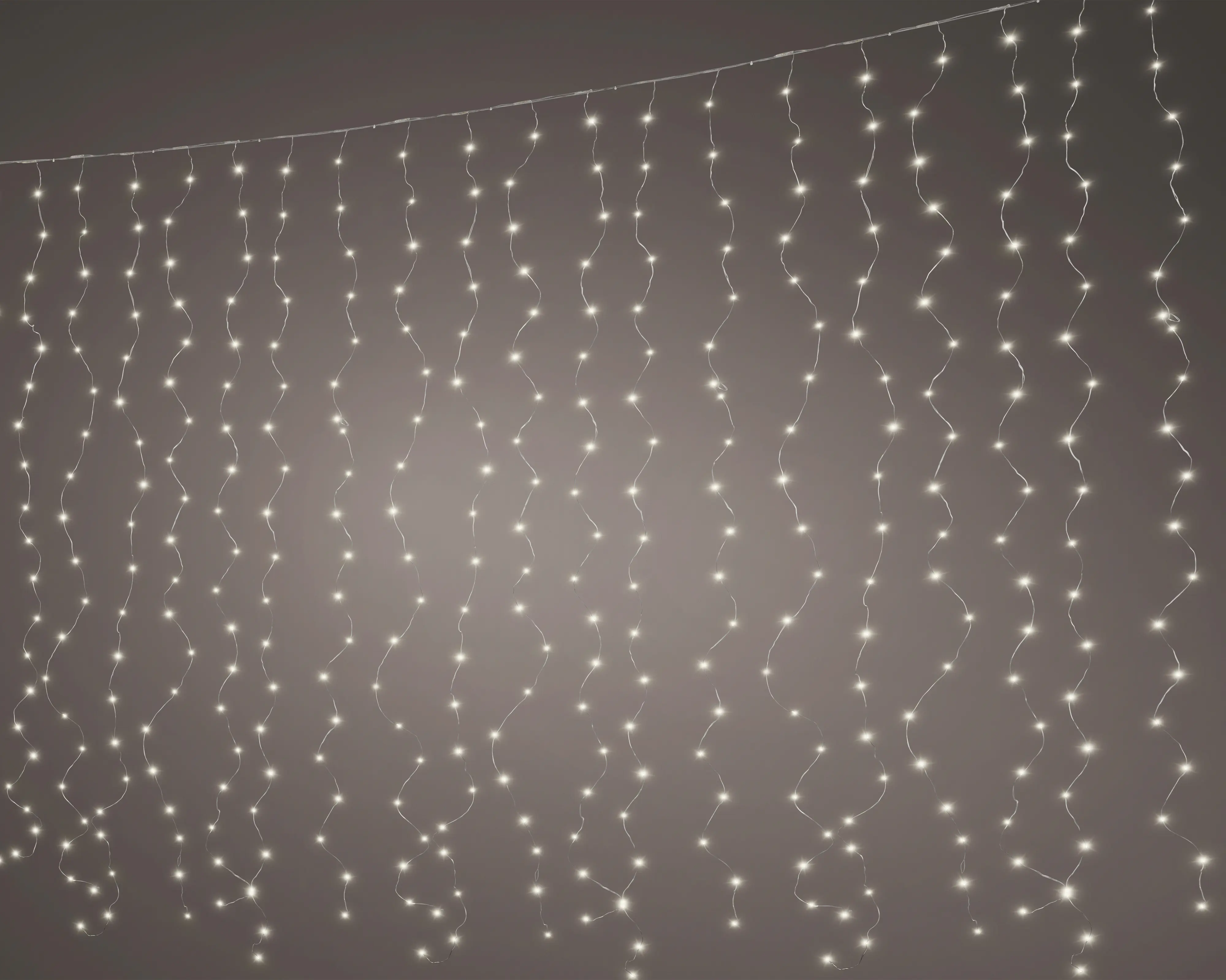 Kaemingk LED Lichtervorhang 400 LED 190 x 200 cm