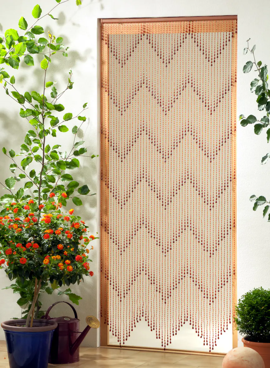Conacord Türvorhang Flauschi braun beige 100 x 200 cm