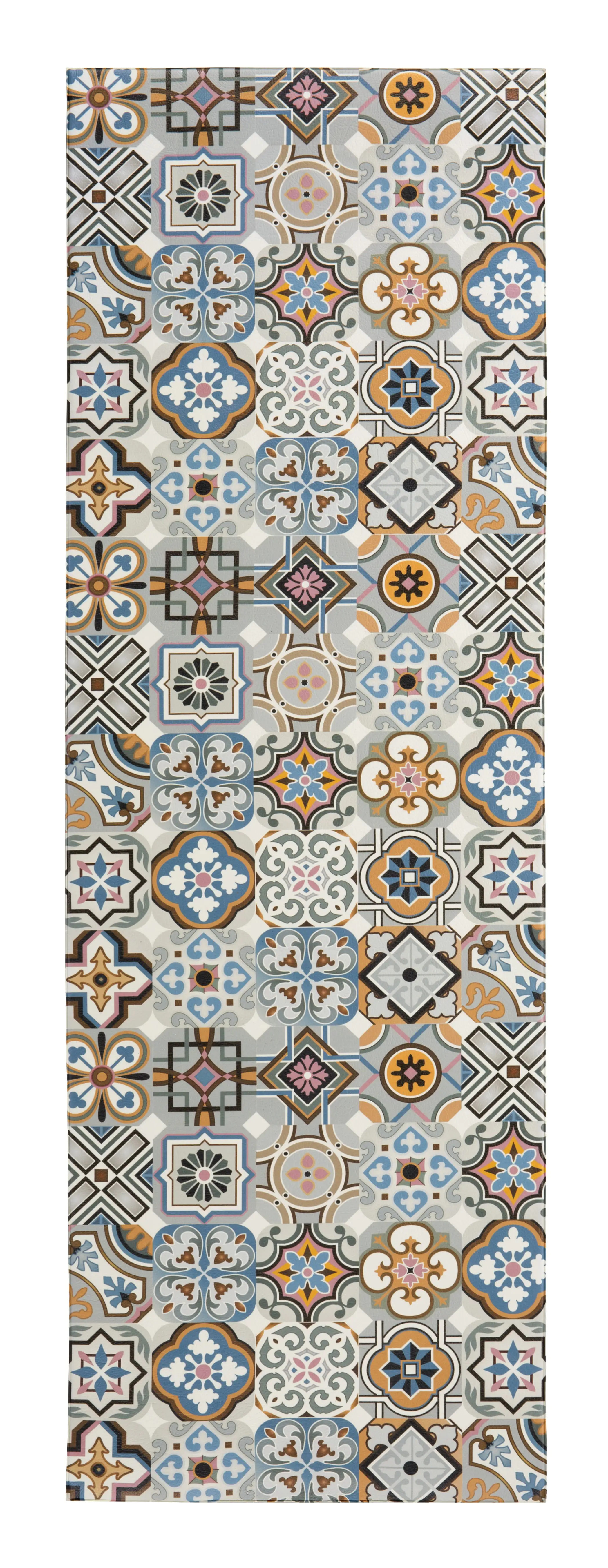 4002398249784 Andiamo Küchenläufer Marrakesch blau-grau, 50 x 150 cm