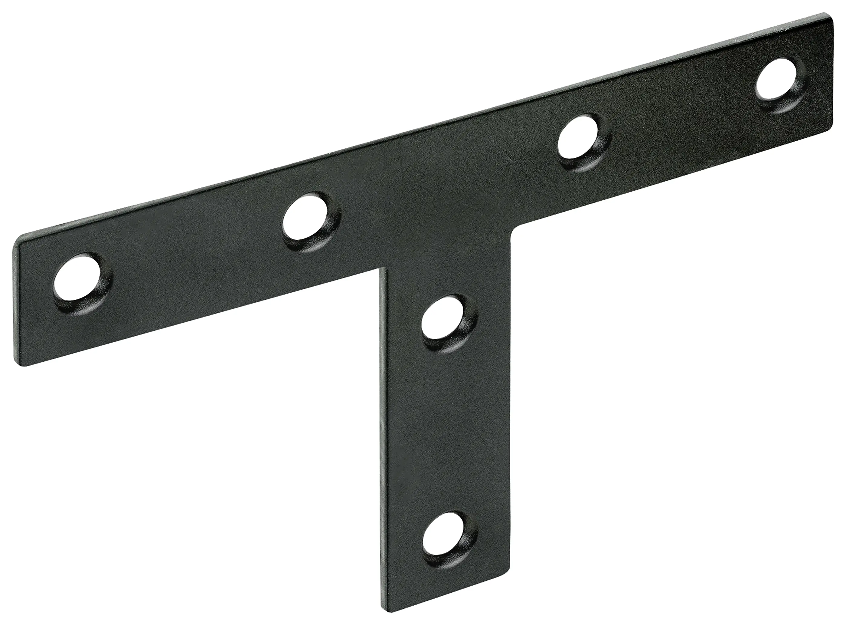 Vormann T-Flachwinkel 70 x 36 x 16 mm Stahl schwarz