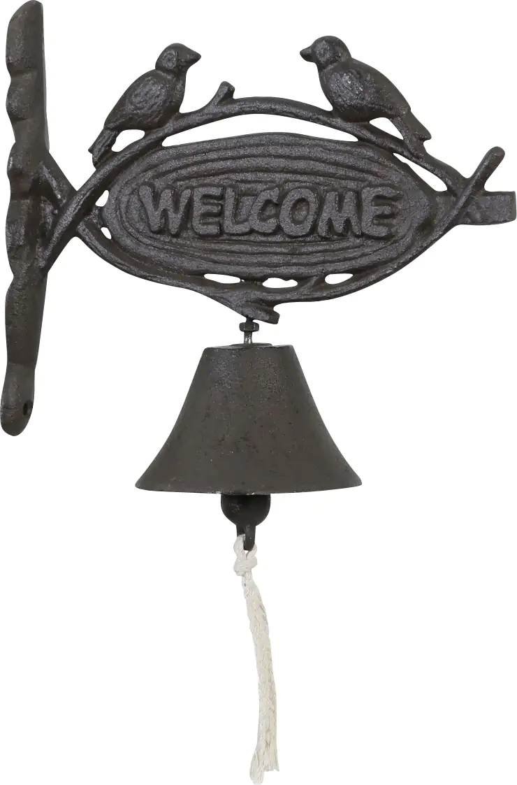 Dijk Türklingel dunkelbraun 9,8 x 25 x 26 cm