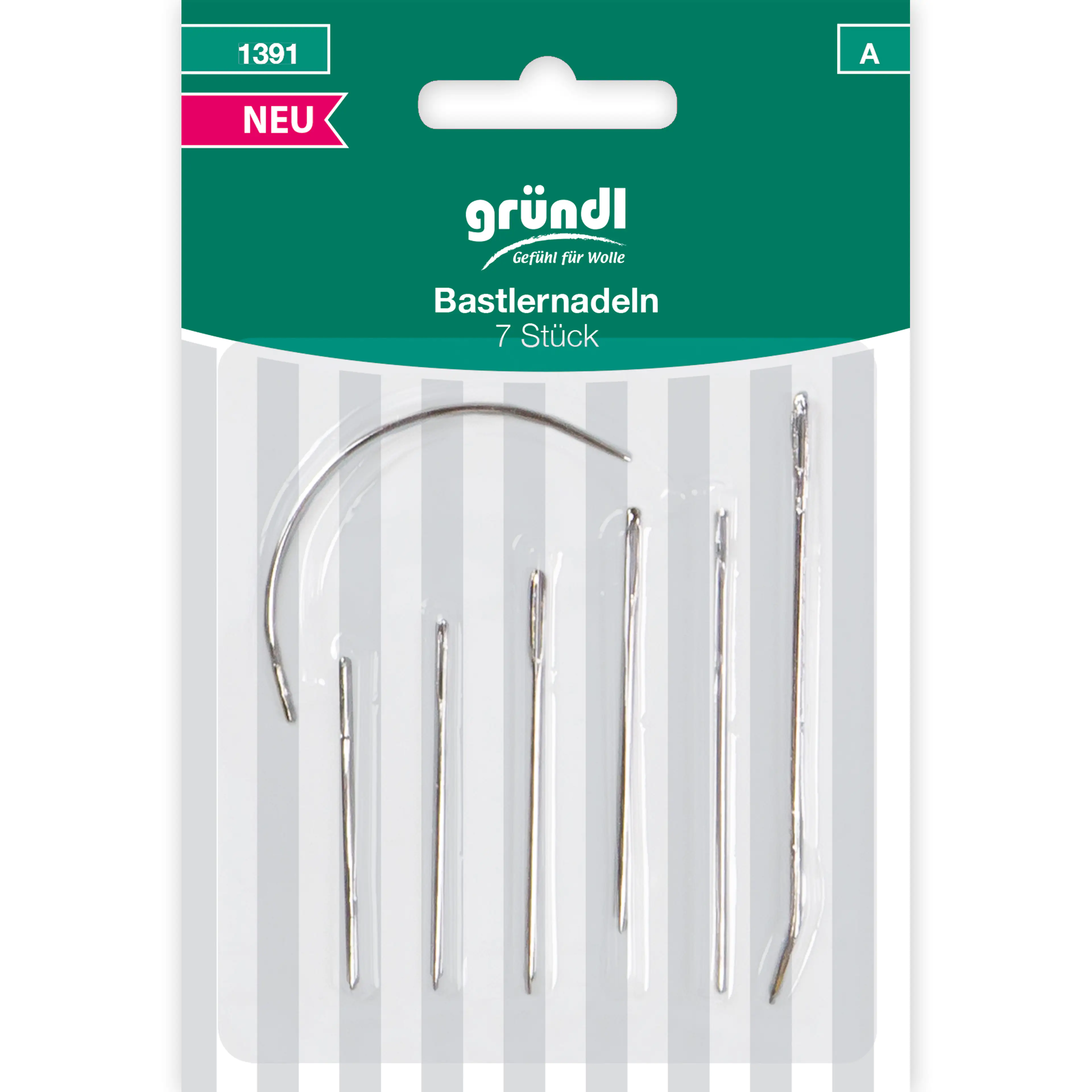 Gründl Bastlernadeln 7 Stück