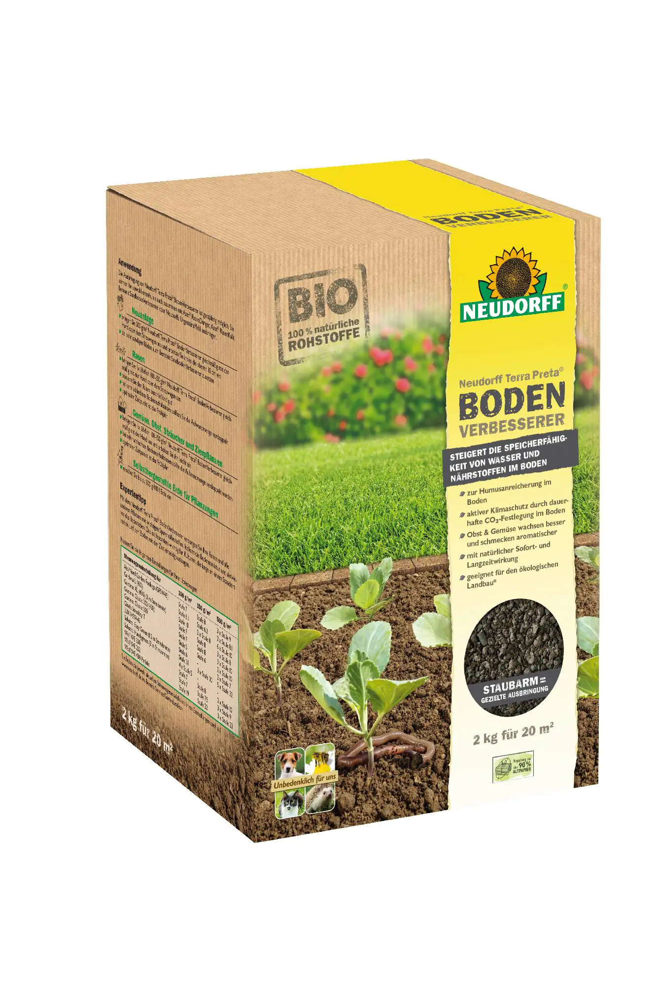 Neudorff Terra Preta Bodenverbesserer 2 kg