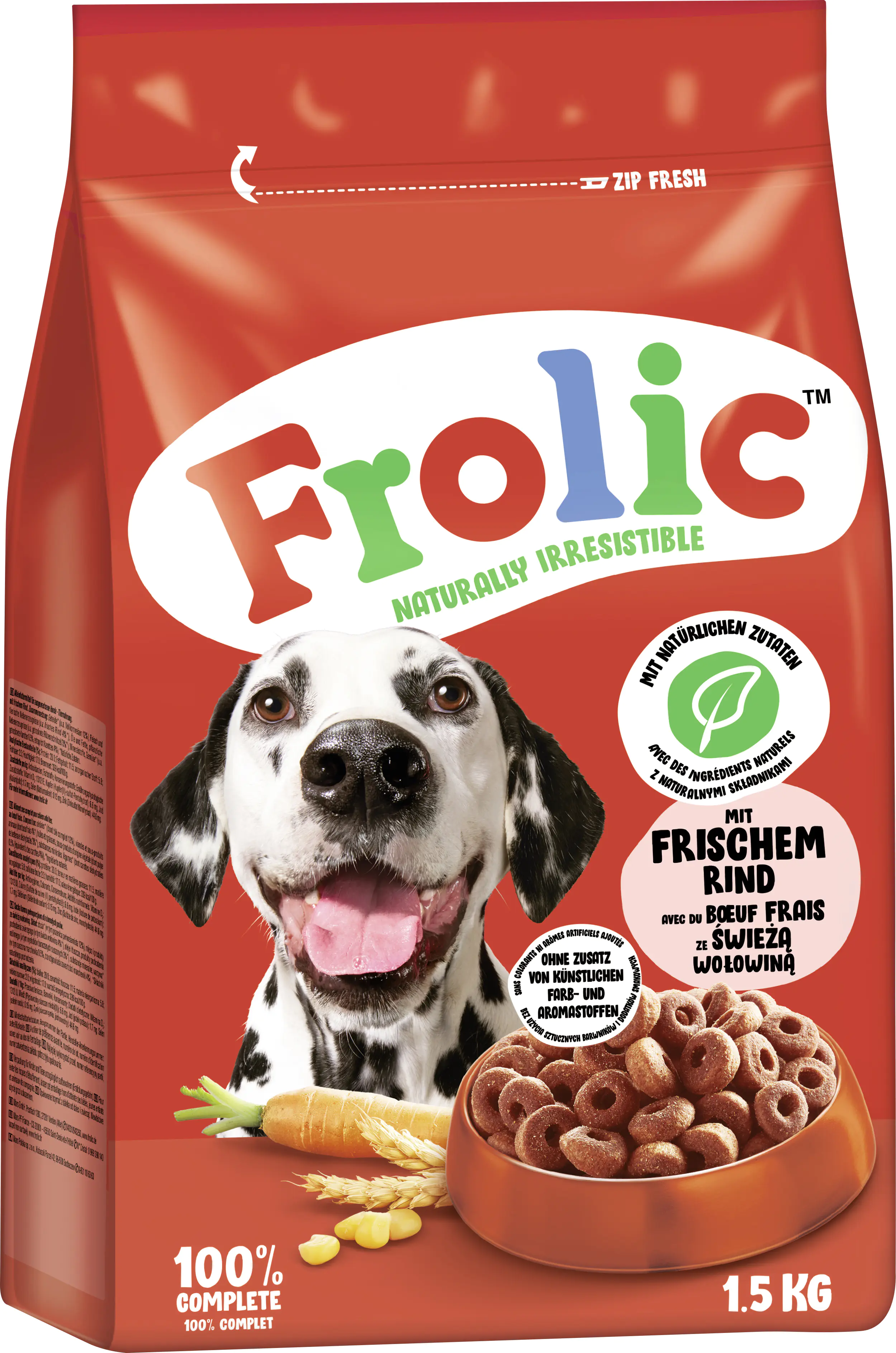 Frolic Trockenfutter Rind 1,5 kg Frolic Trockenfutter Rind 1,5 kg