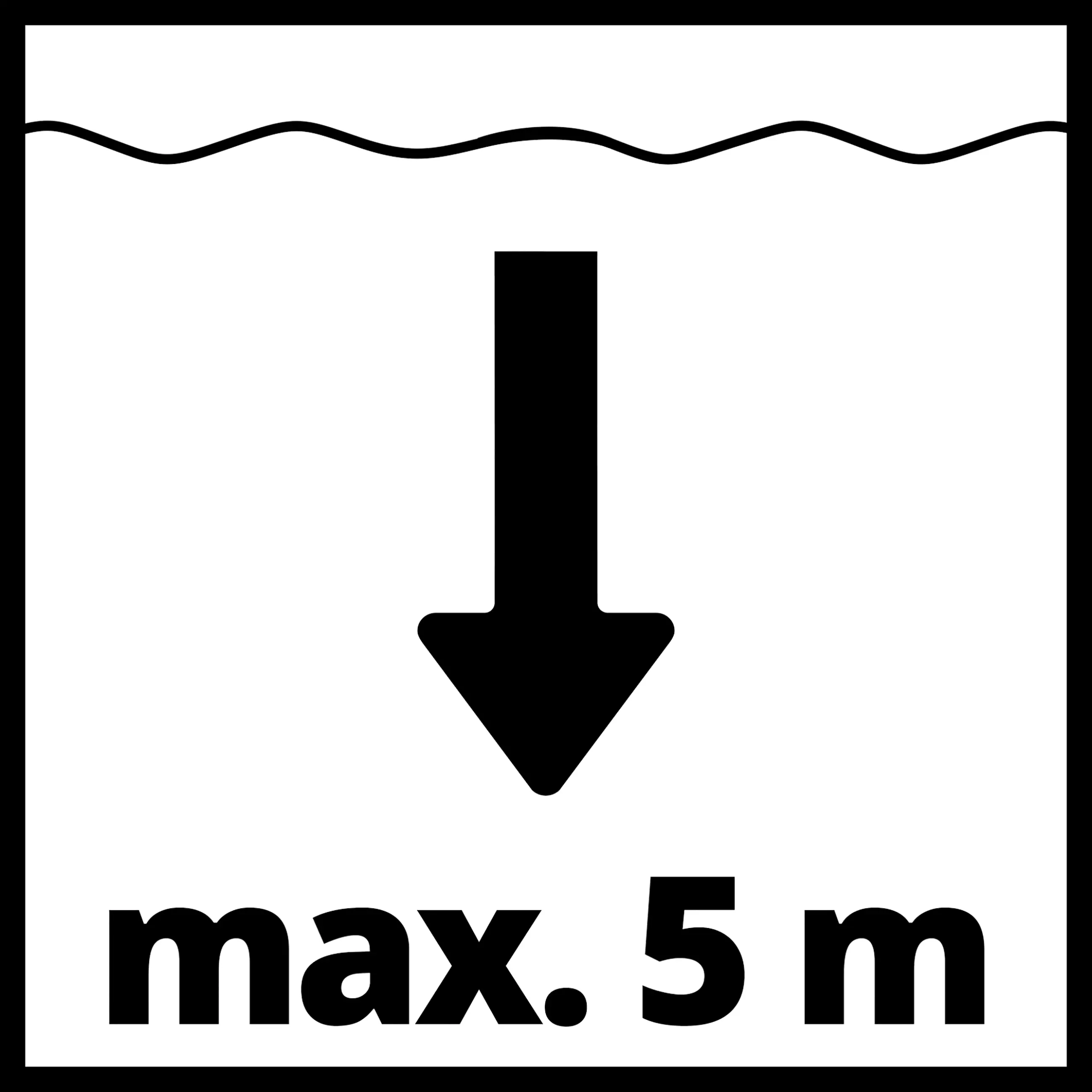 Einhell Schmutzwasserpumpe GC-DP 6315 N, 630 W, 17000 L/h