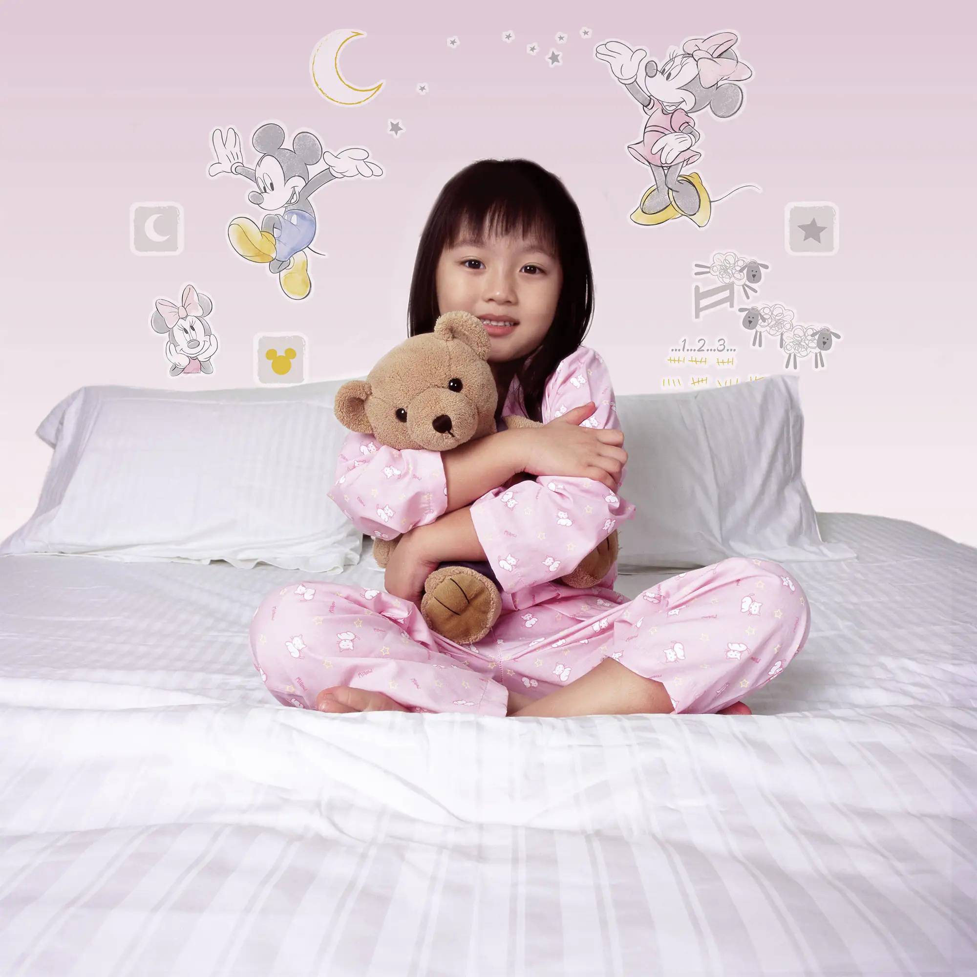 Komar Dekosticker Counting Sheeps 50 x 70 cm Komar Dekosticker Counting Sheeps 50 x 70 cm