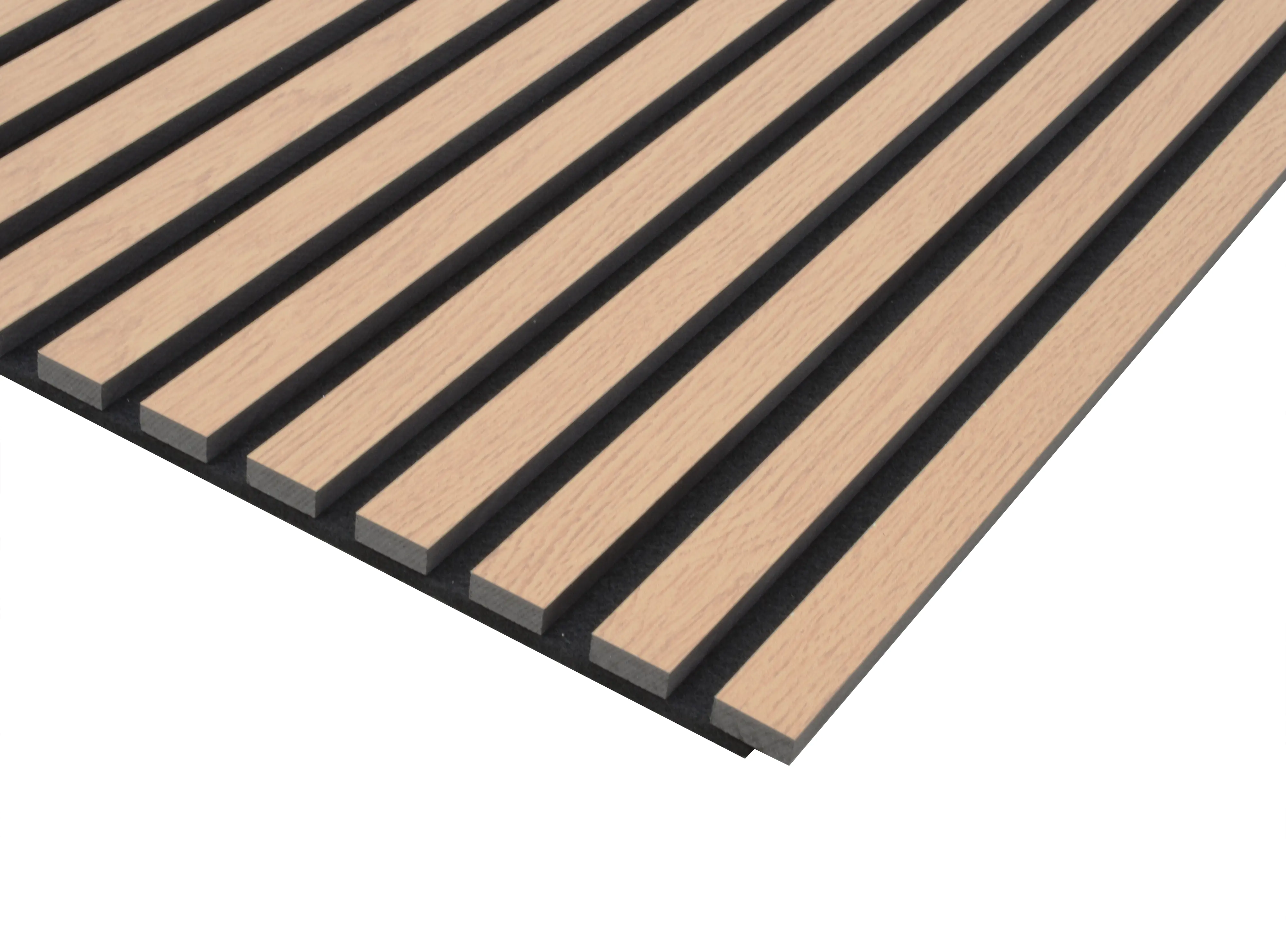 Neuhofer Akustikpaneele Eiche 240 x 57 x 1,9 cm braun Neuhofer Akustikpaneele Eiche 240 x 57 x 1,9 cm braun