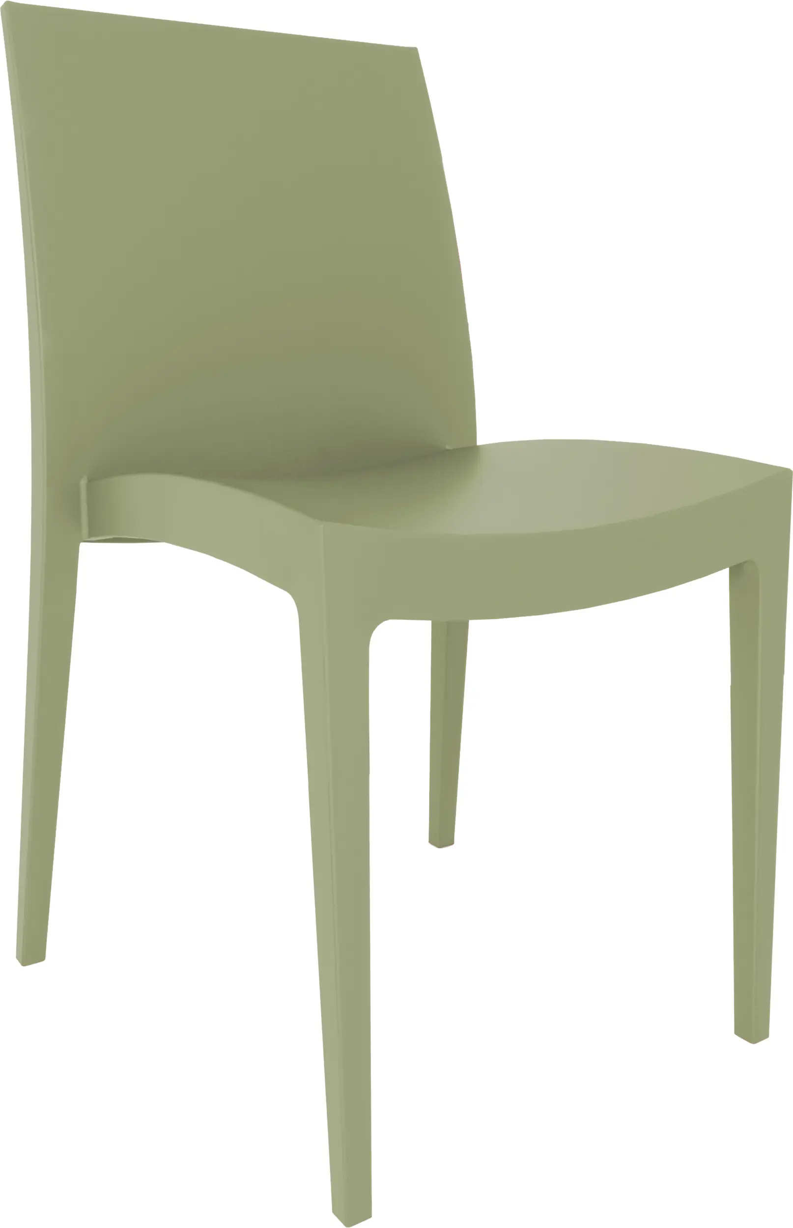 Grandsoleil Gartenstuhl Kunststoff Venice stapelbar olivgrün