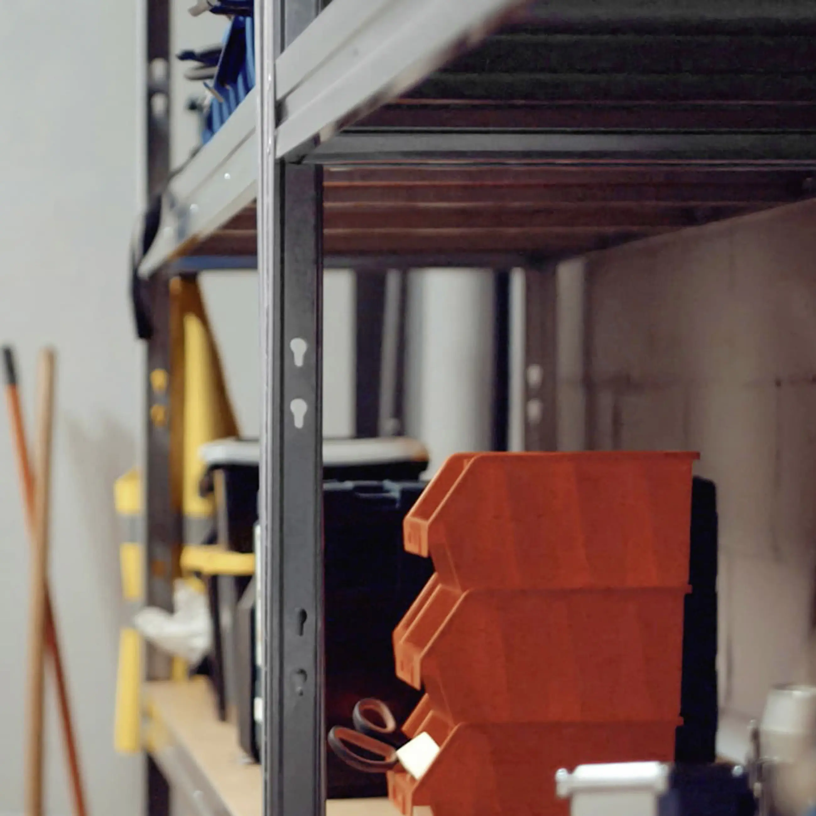 Ar Shelving Schwerlastregal Bullrack Rivet verzinkt 200 x 180 cm 4 Böden 2400 kg