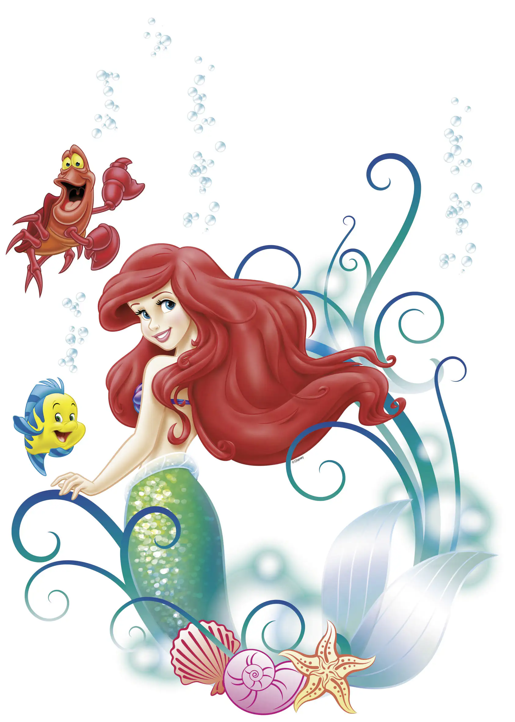 Komar Decosticker Arielle 50 x 70 cm Komar Decosticker Arielle 50 x 70 cm
