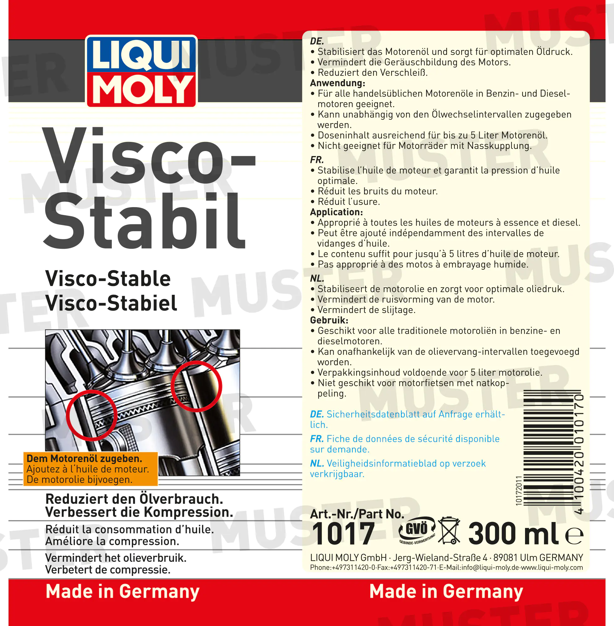 Liqui Moly Visco-Stabil 300 ml