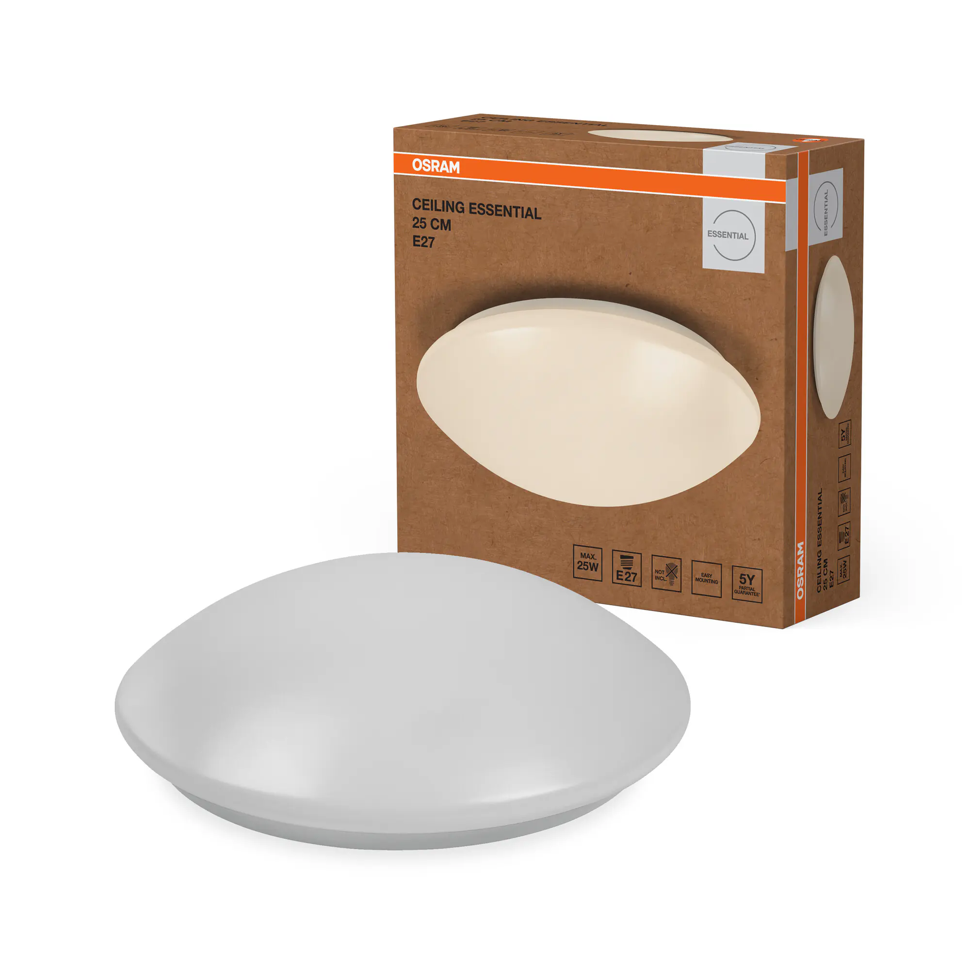 Osram Deckenleuchte Ceiling Essential Ø 25 cm weiß Osram Deckenleuchte Ceiling Essential Ø 25 cm weiß