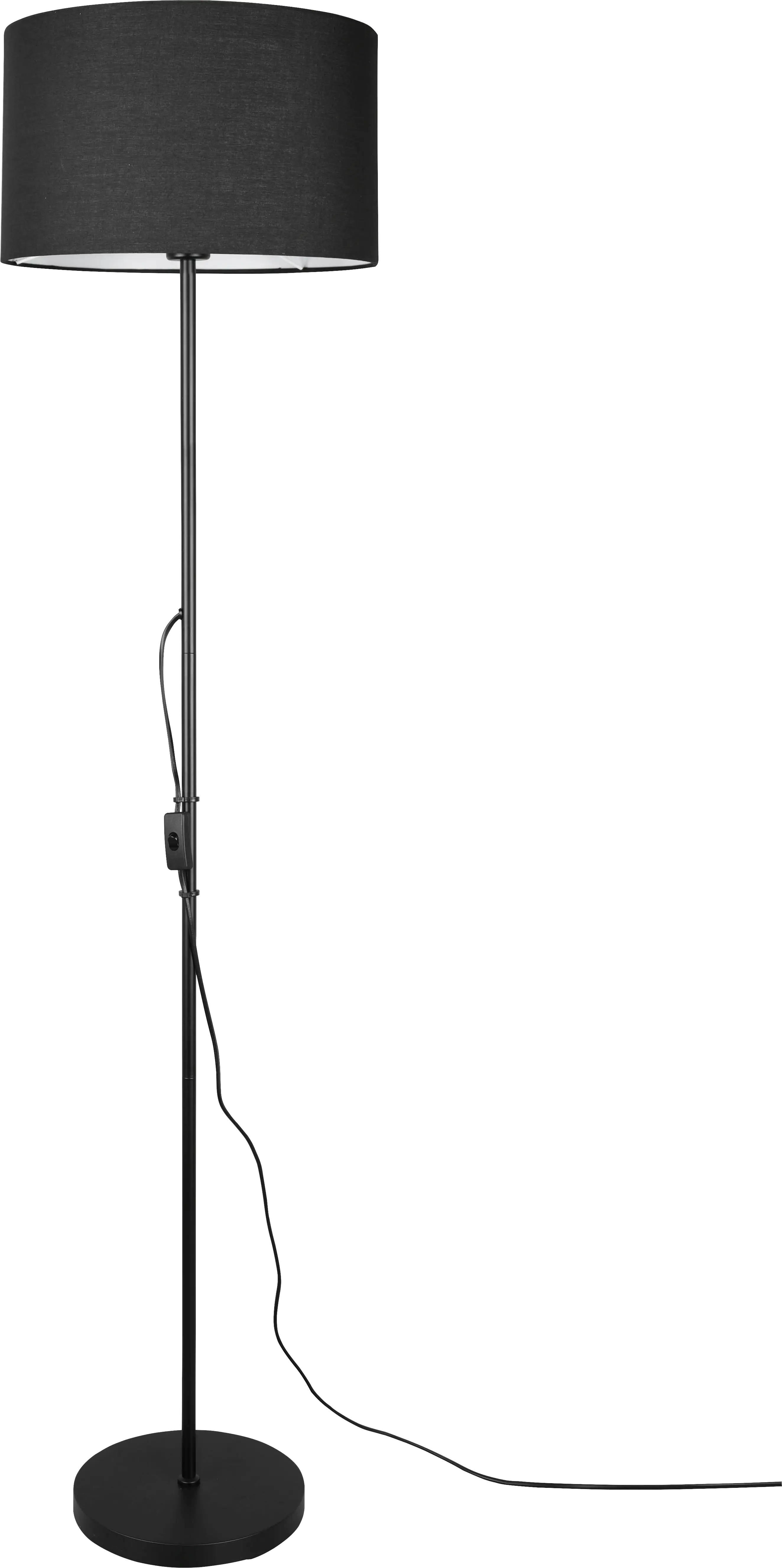 4017807489590_3008861 Reality Leuchten Stehleuchte Tarkin schwarz E 27 max. 42 W