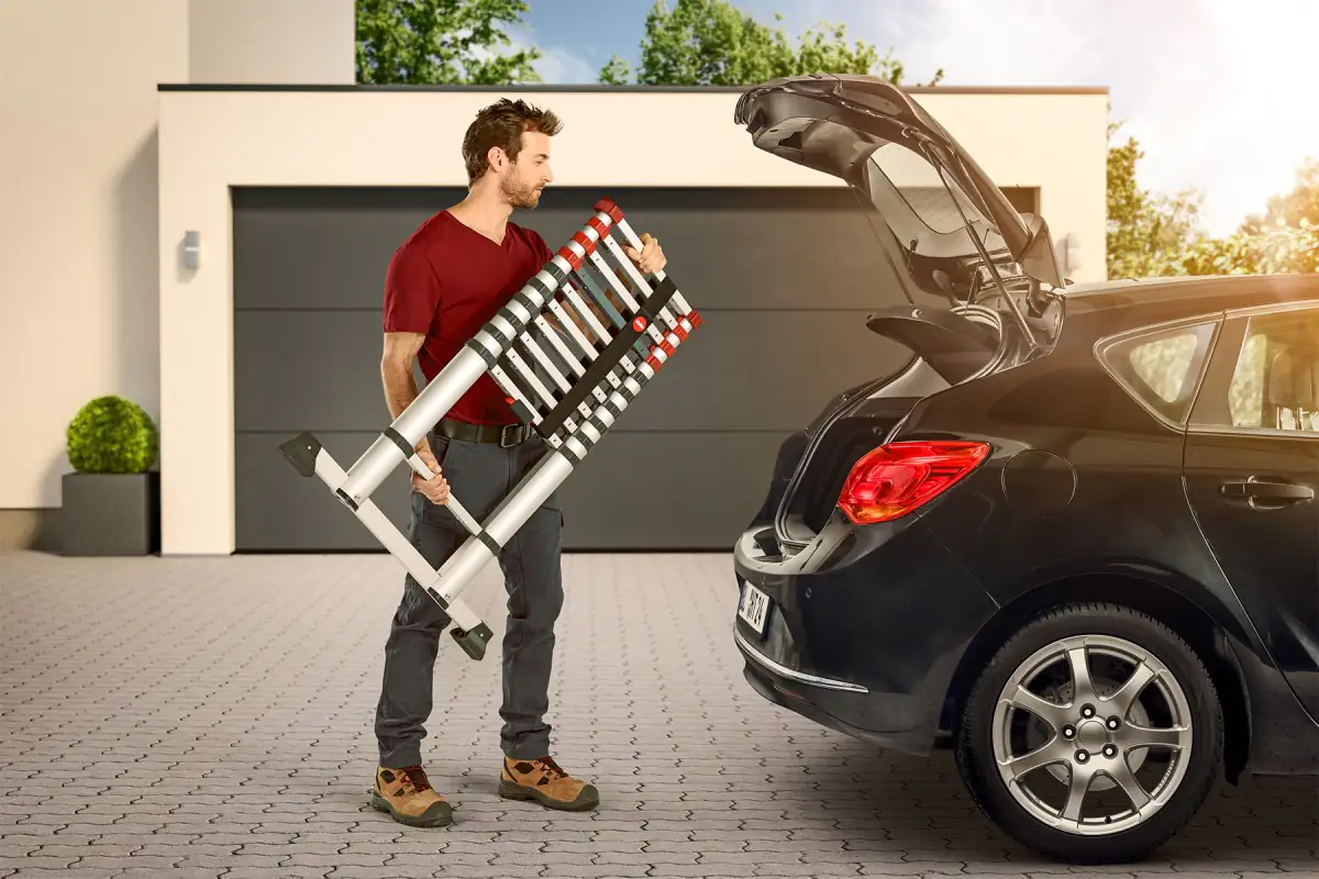 Hailo Aluminium-Teleskopleiter T80 FlexLine 320 3,40 m Hailo Aluminium-Teleskopleiter T80 FlexLine 320 3,40 m