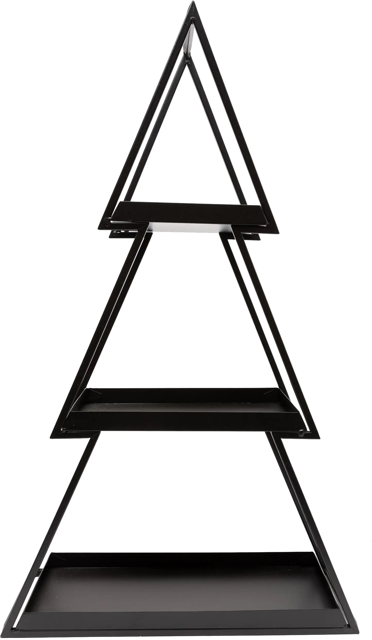 TrendLine Deko Metallregal Tannenbaum 68 x 40 x 15 cm schwarz TrendLine Deko Metallregal Tannenbaum 68 x 40 x 15 cm schwarz