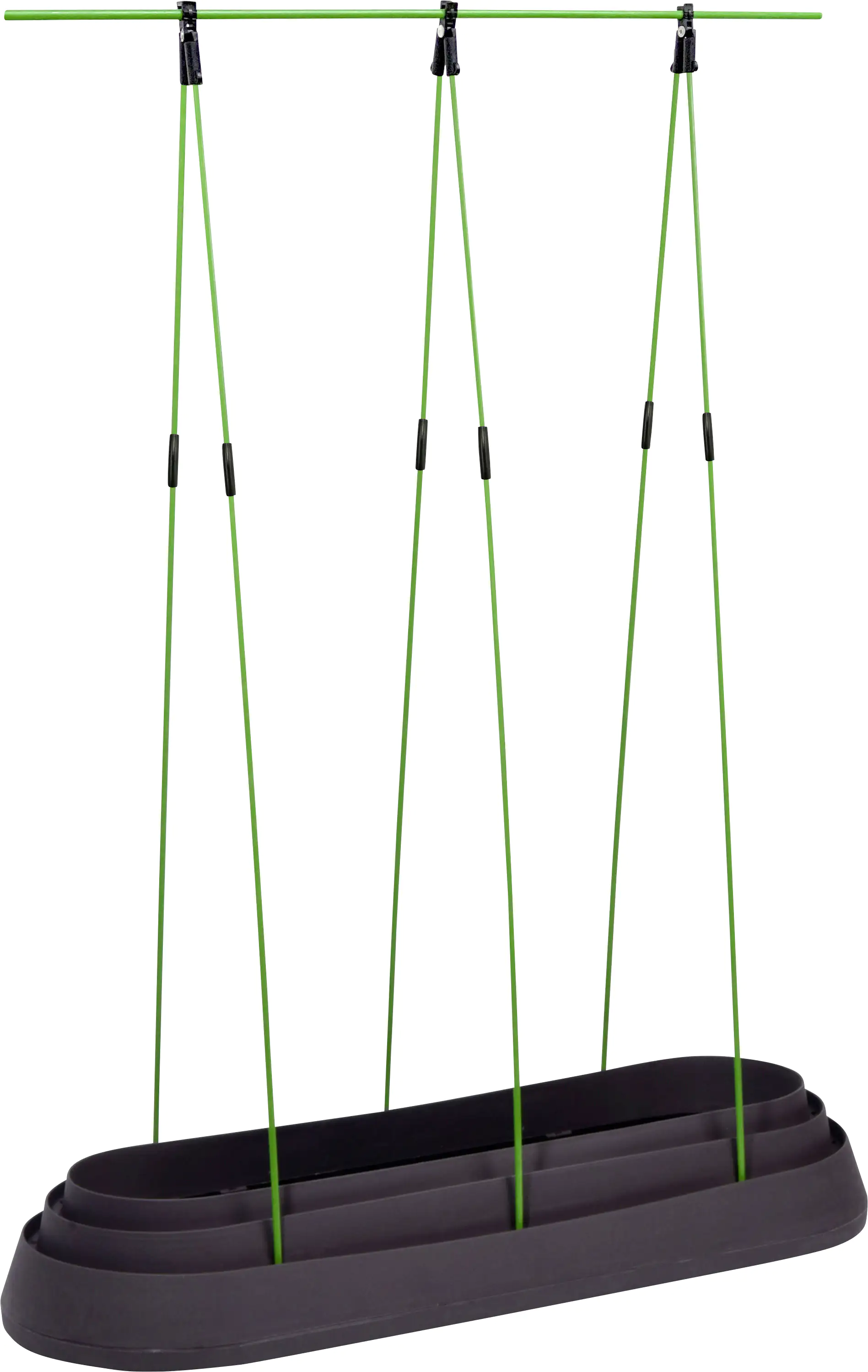 Dobar Tomatenbeet mit Rankhilfe Kunststoff 110 x 37 x 19,5 cm