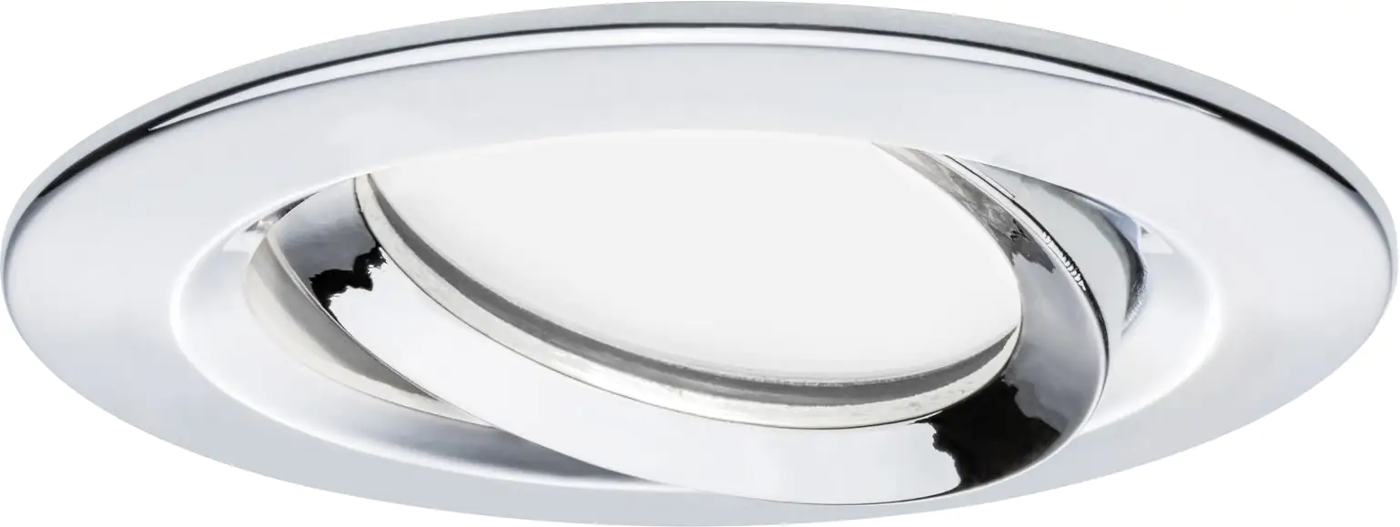Paulmann LED Einbauleuchte Nova 3er-Set chrom schwenkbar Ø 9,3 cm
