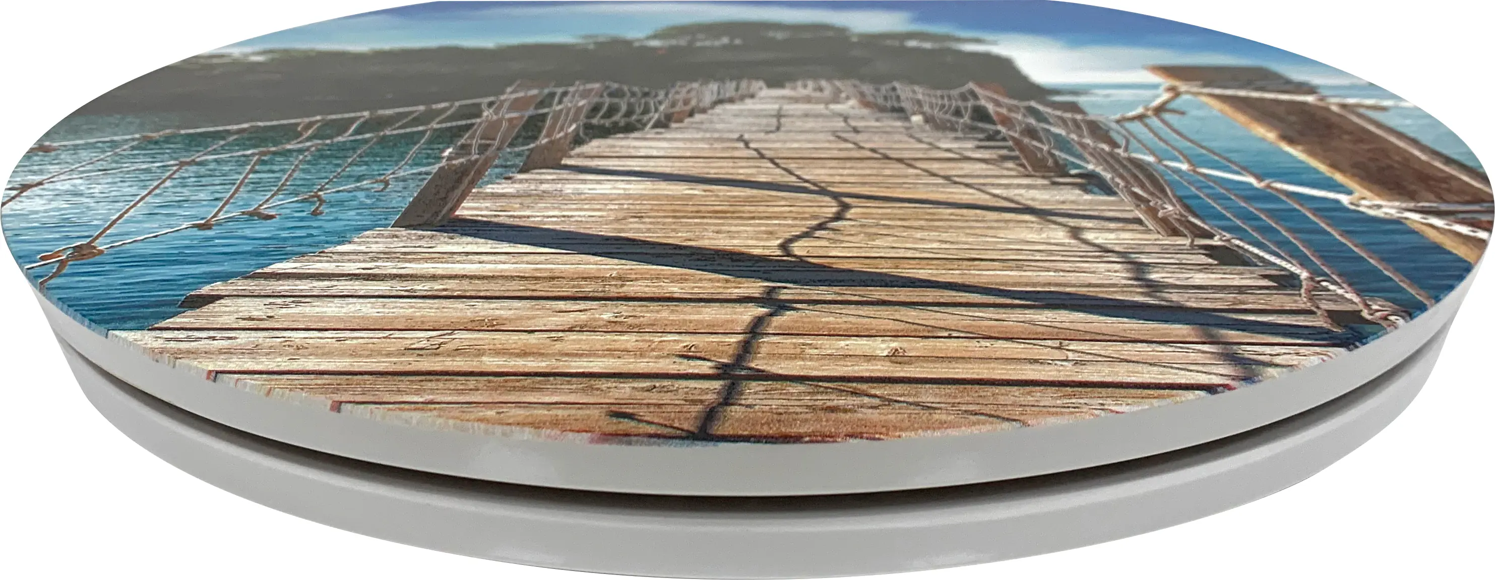 Primaster WC-Sitz mit Absenkautomatik Brücke weiß