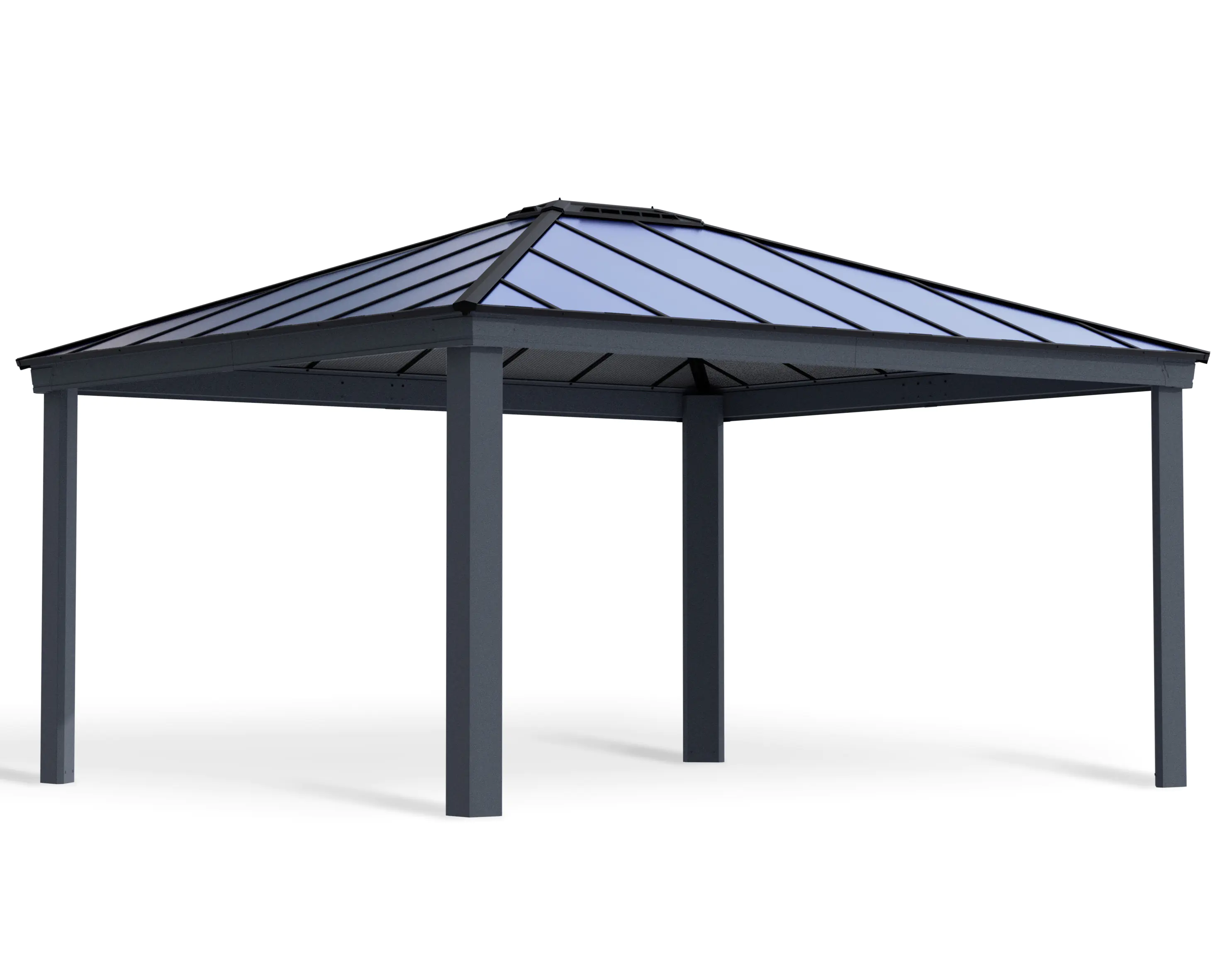 Canopia Pavillon Dallas 487 x 426 cm Aluminium anthrazit Canopia Pavillon Dallas 487 x 426 cm Aluminium anthrazit