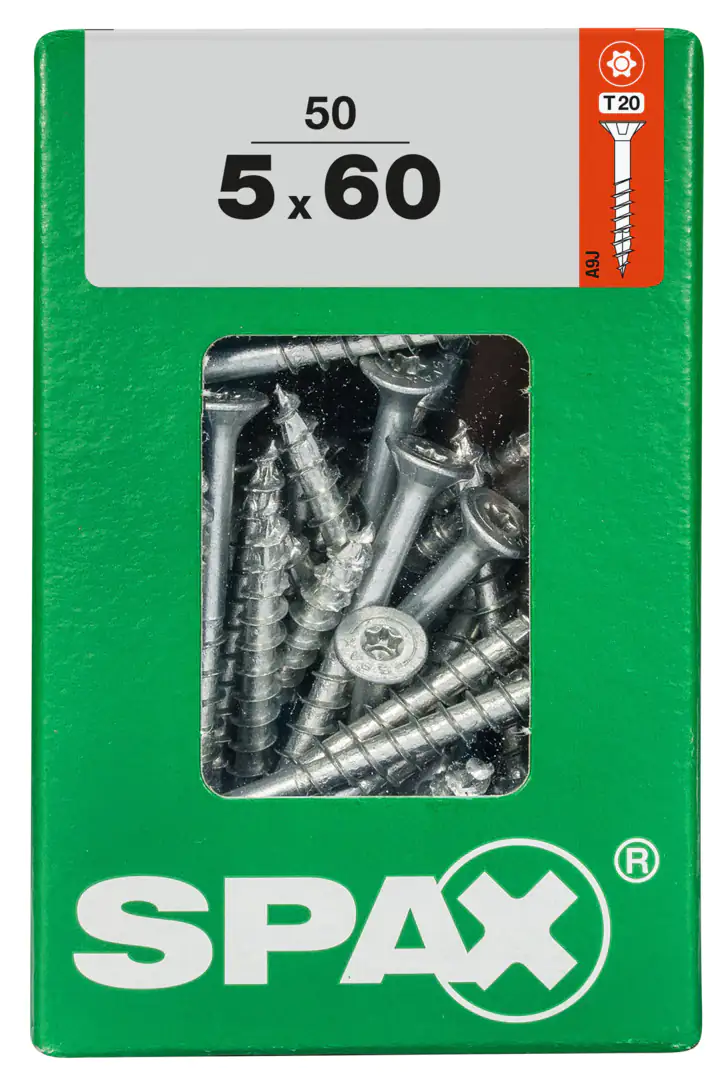 Spax Universalschrauben 5.0 x 60 mm TX 20 - 50 Stk. Spax Universalschrauben 5.0 x 60 mm TX 20 - 50 Stk.