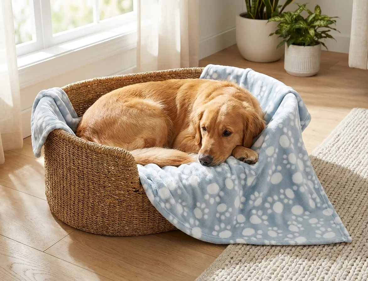 Nobby Hundedecke Fleece Classic Emmi 150 x 100 cm grau