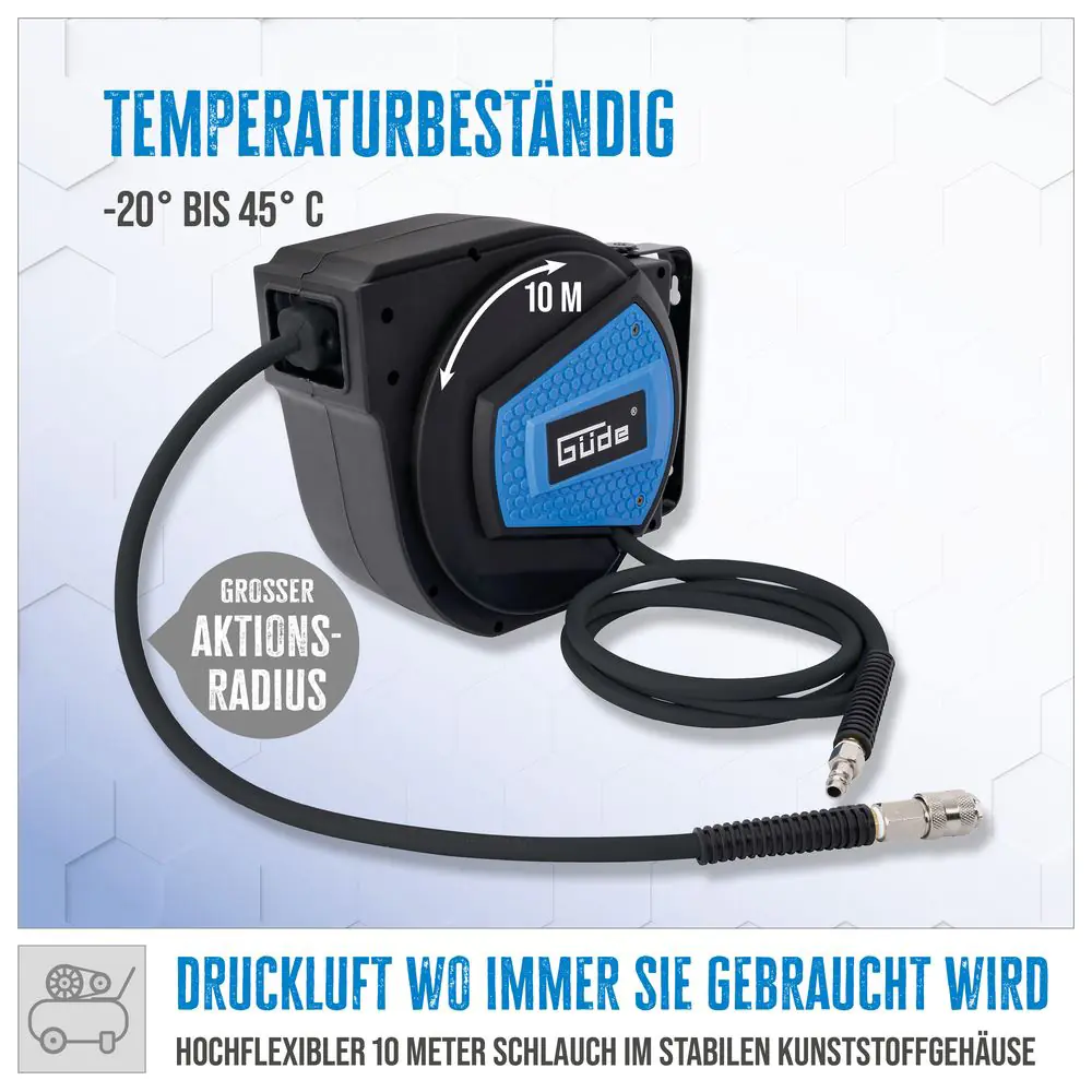 Güde Automatikschlauchtrommel 10 m Güde Automatikschlauchtrommel 10 m