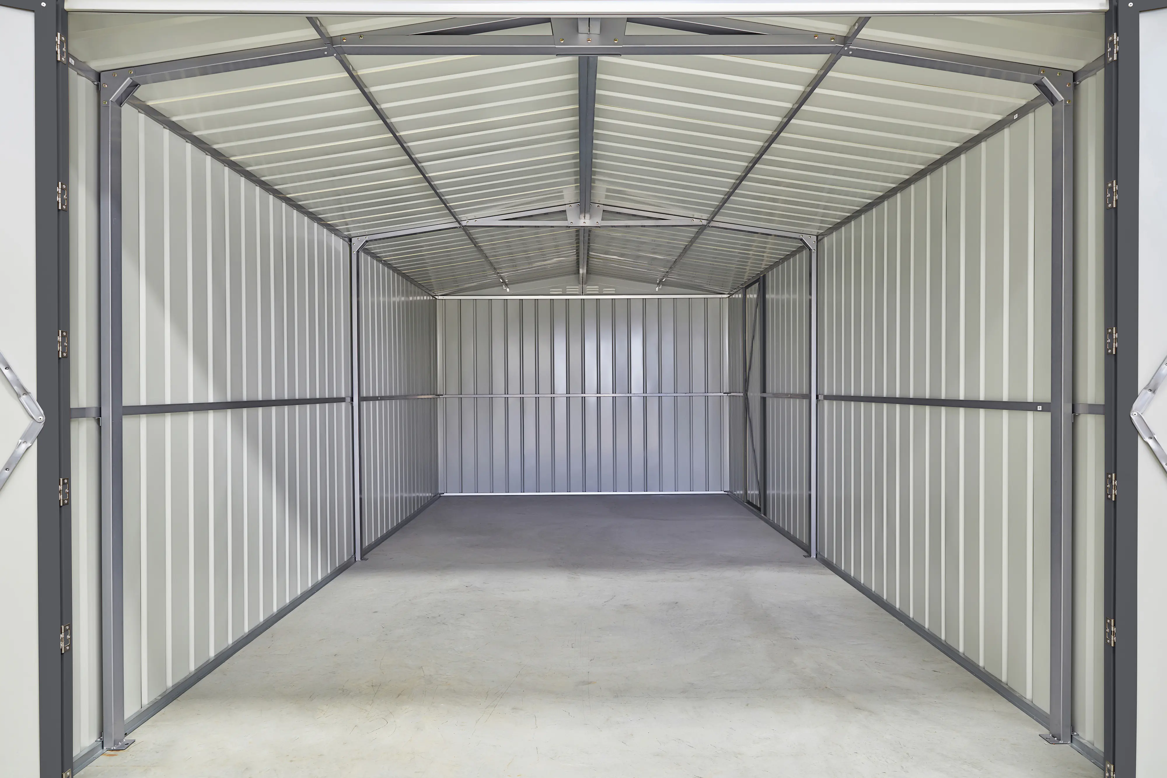 Globel Metallgerätehaus Parker MGR 1015 308 x 464 x 225 cm anthrazit