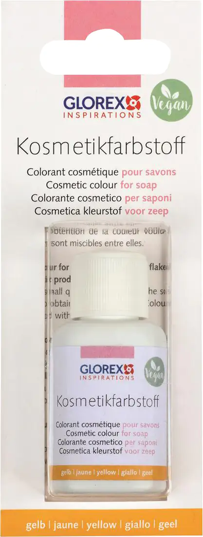 Glorex Seifen-Kosmetik-Farbstoff gelb 20 ml