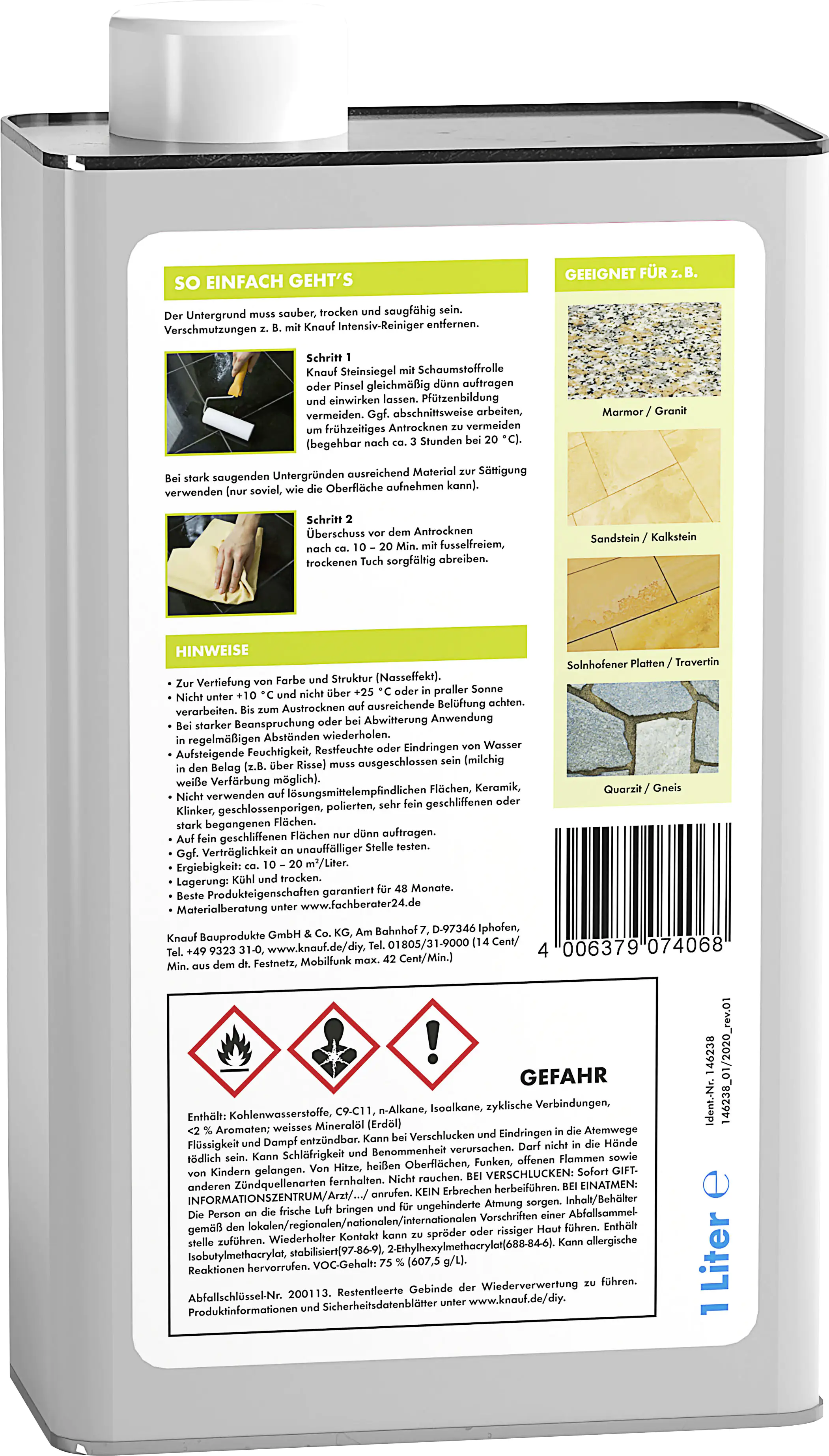 Knauf Steinsiegel 1 L